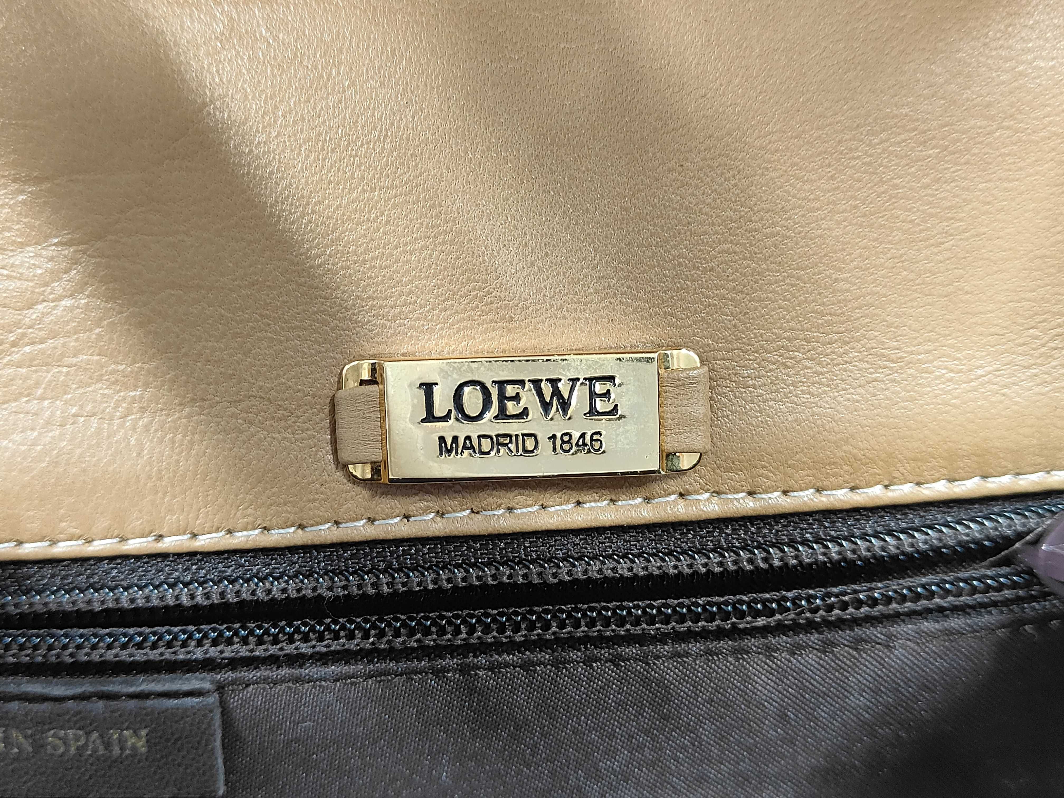 Leather Anagram Shoulder Bag — view 12