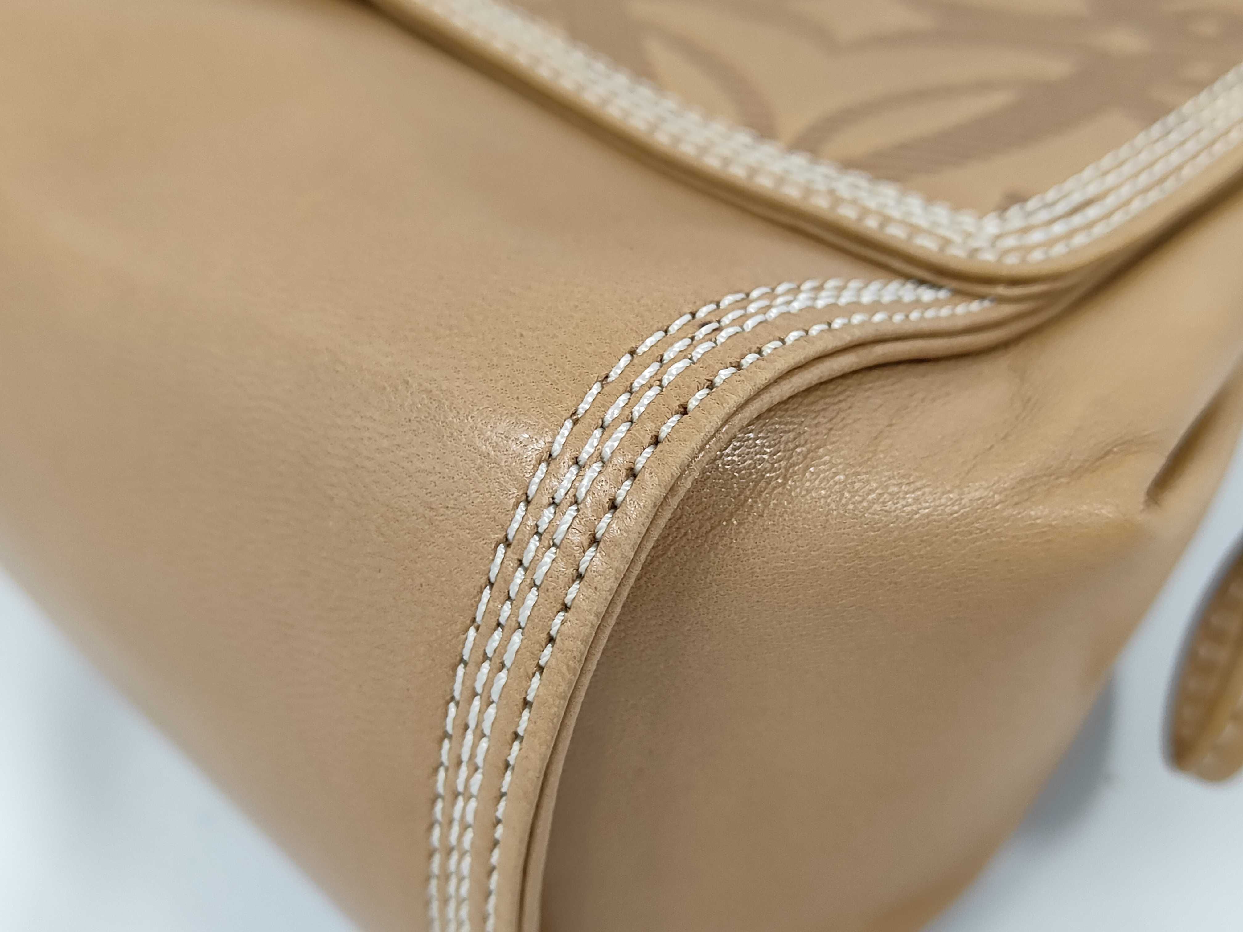 Leather Anagram Shoulder Bag — view 4