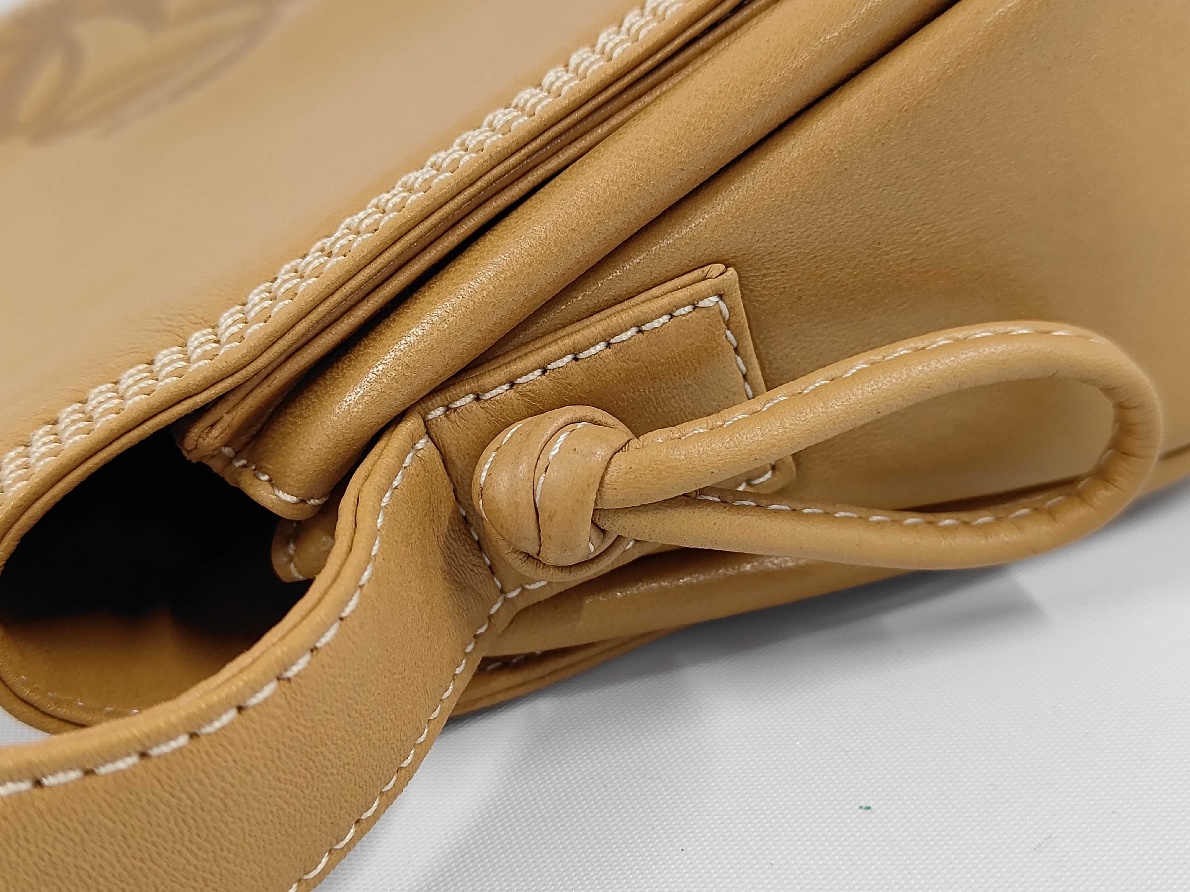 Leather Anagram Shoulder Bag — view 6