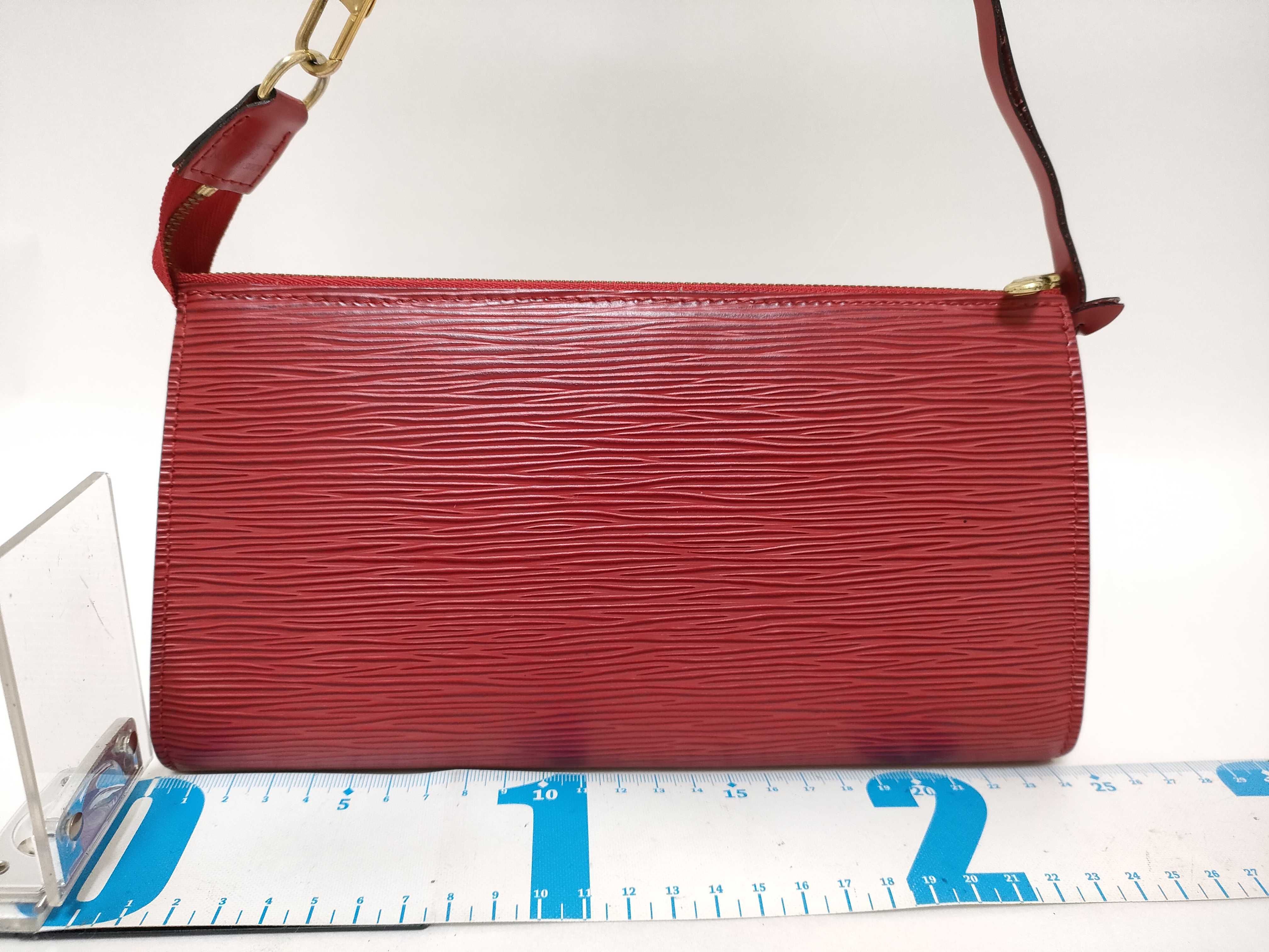 Epi LV Epi Accessory Pouch Handbag — view 2
