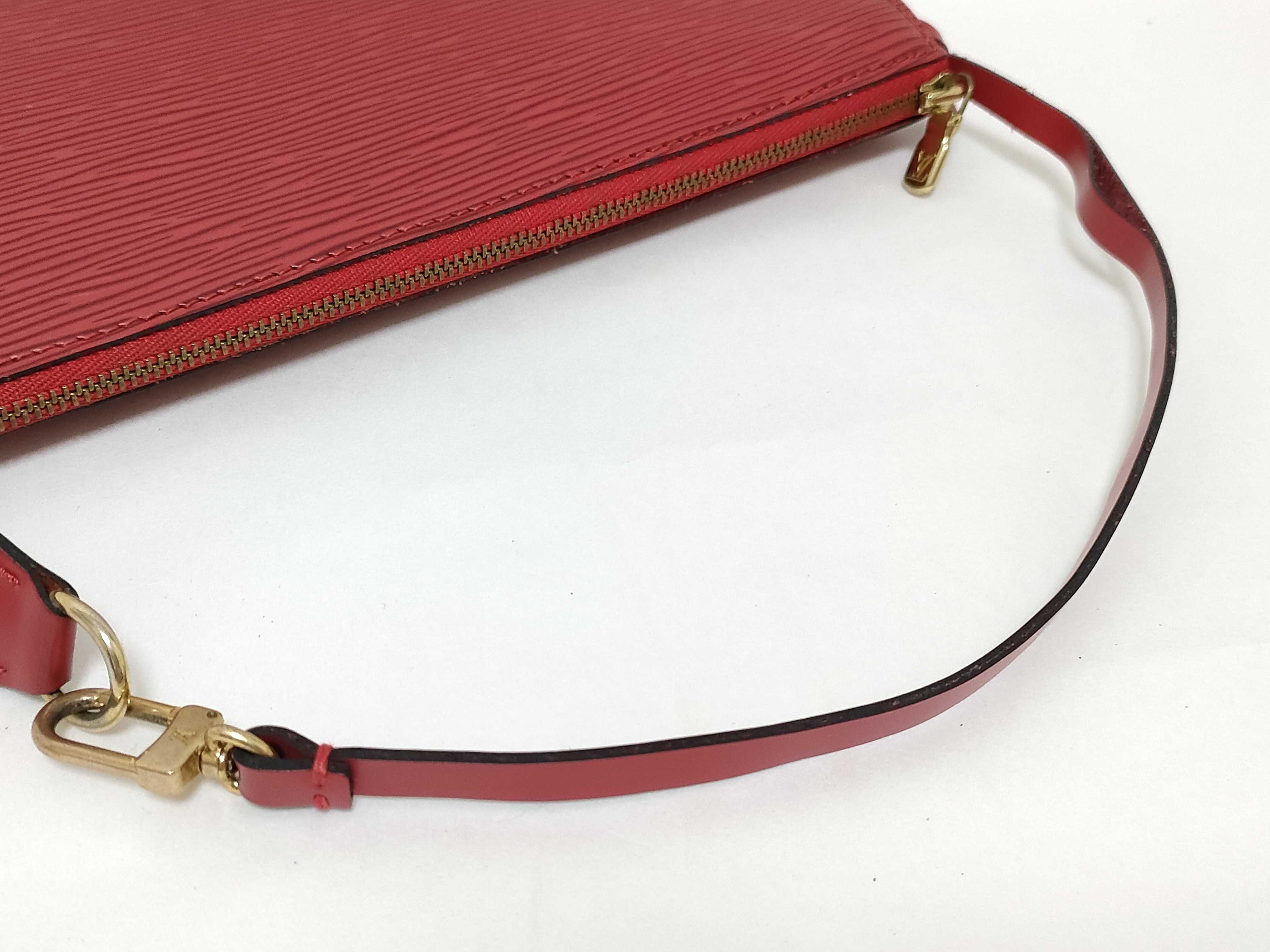 Epi LV Epi Accessory Pouch Handbag — view 3