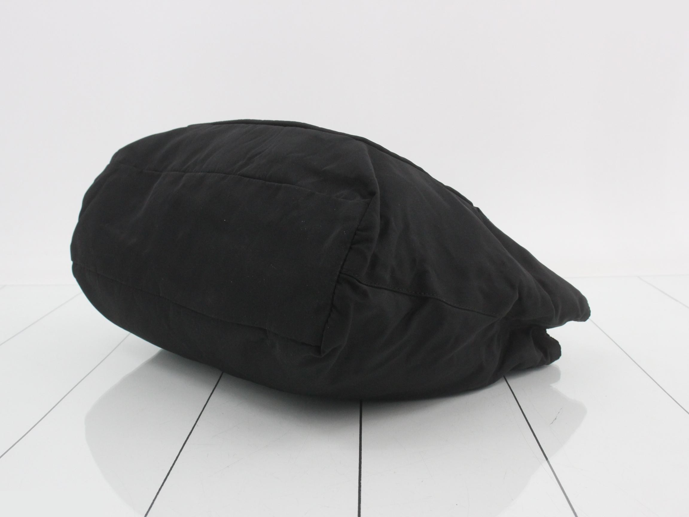 Nylon bag/shoulder bag, black — view 6