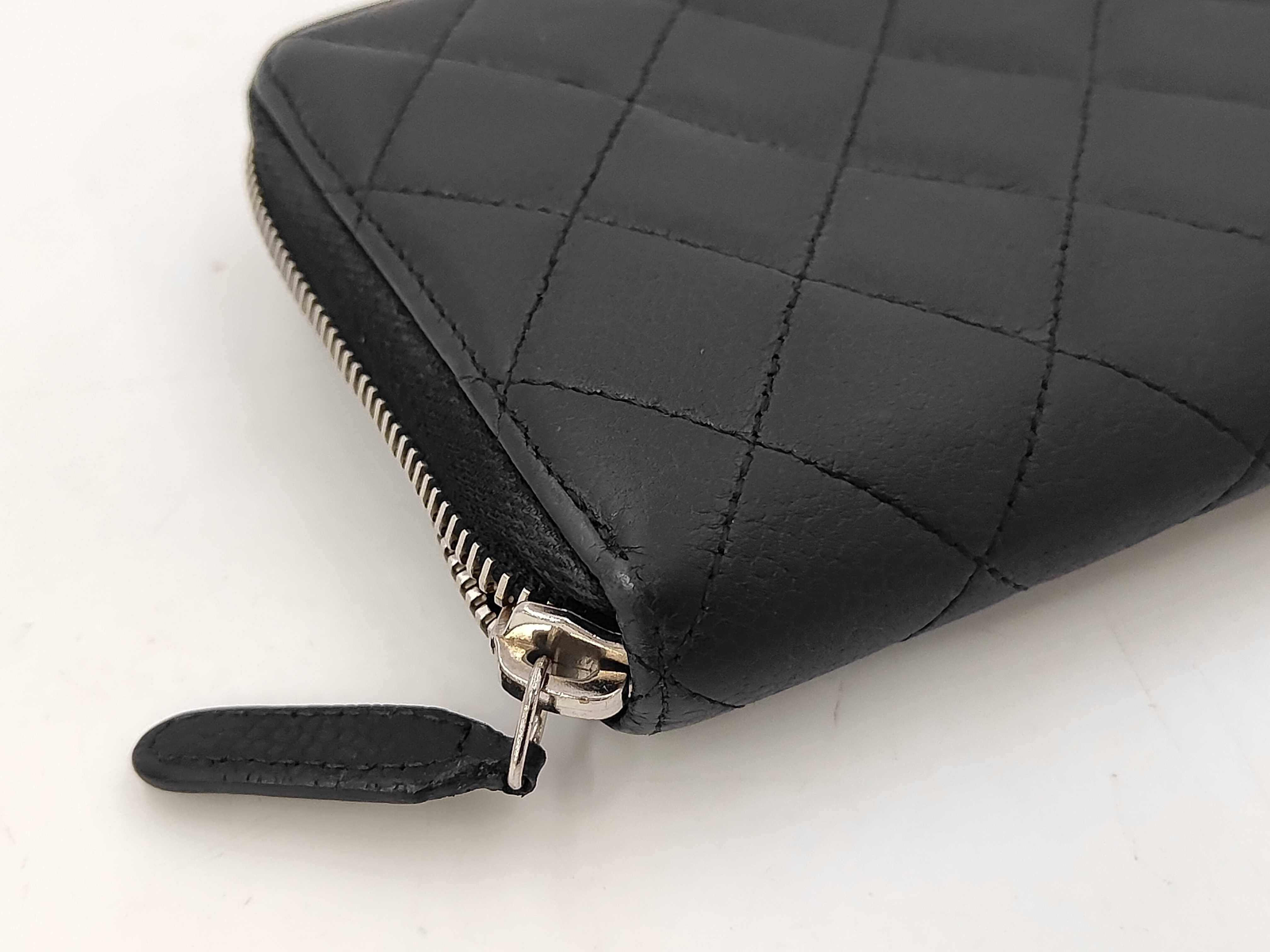 Matelassé Caviar Skin Wallet — view 3