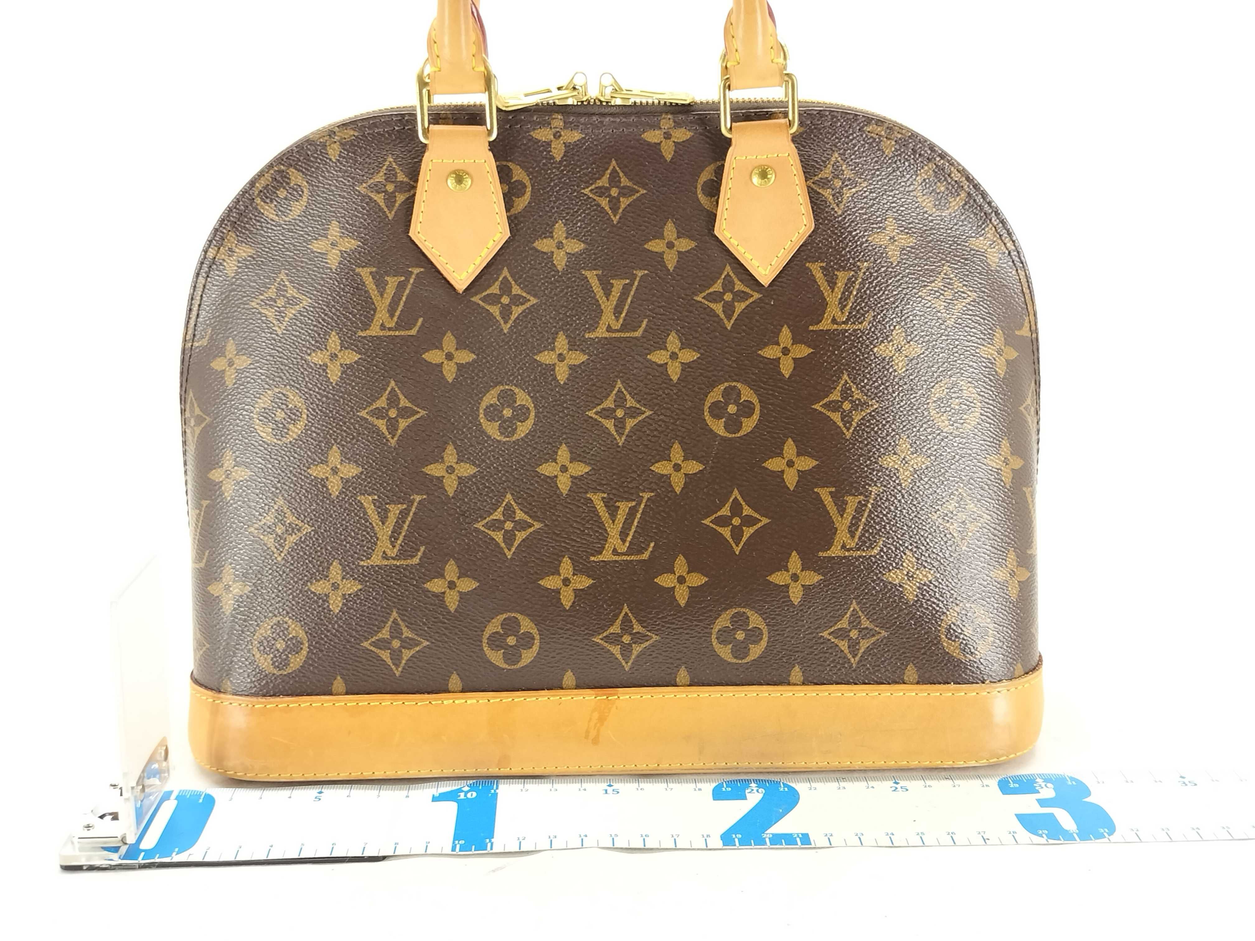Monogram Alma PM M53151 SN0220 Brown Handbag — view 2