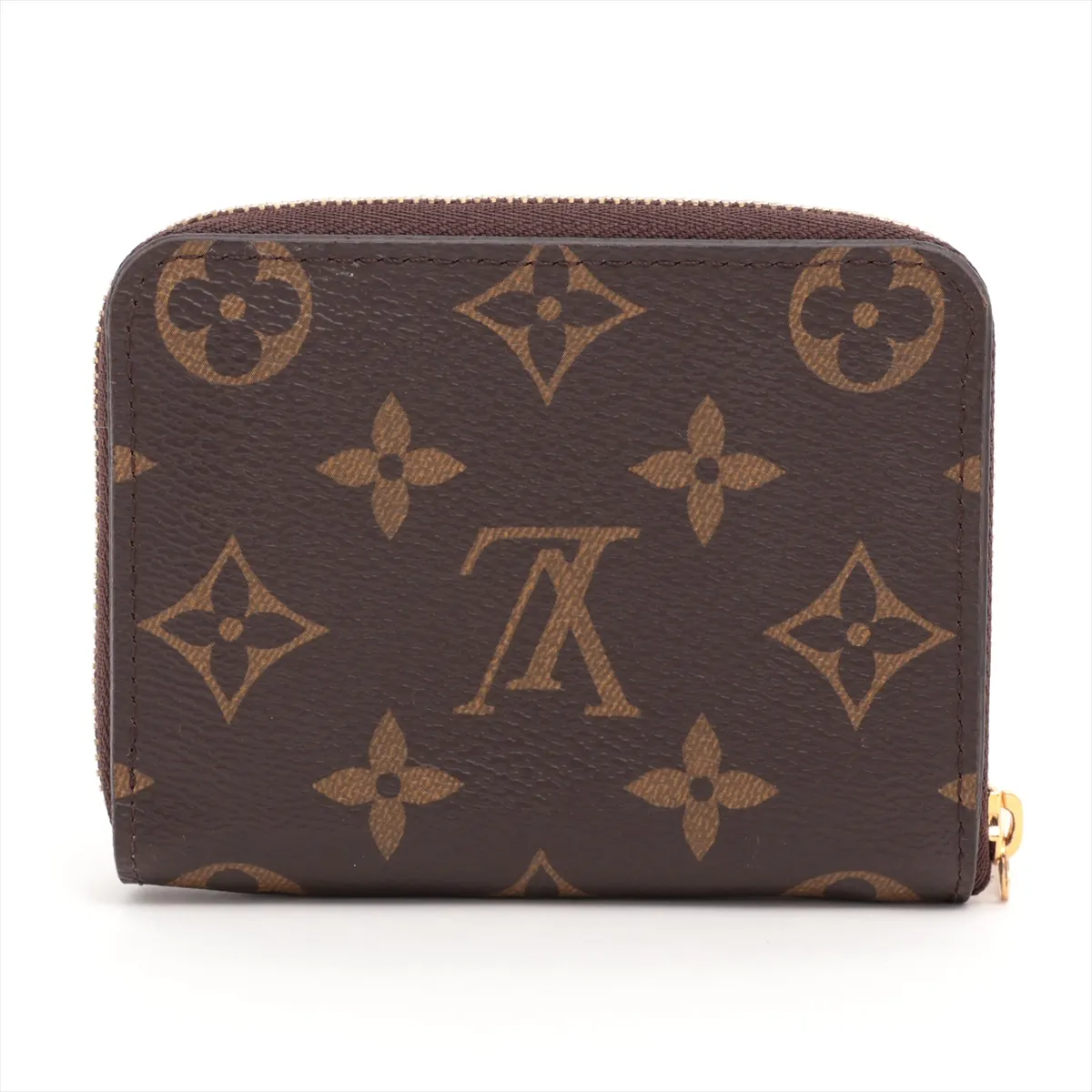 Vivienne Zippy Coin Purse M69755 TH3260 Brown x Pink Coin Case — view 2