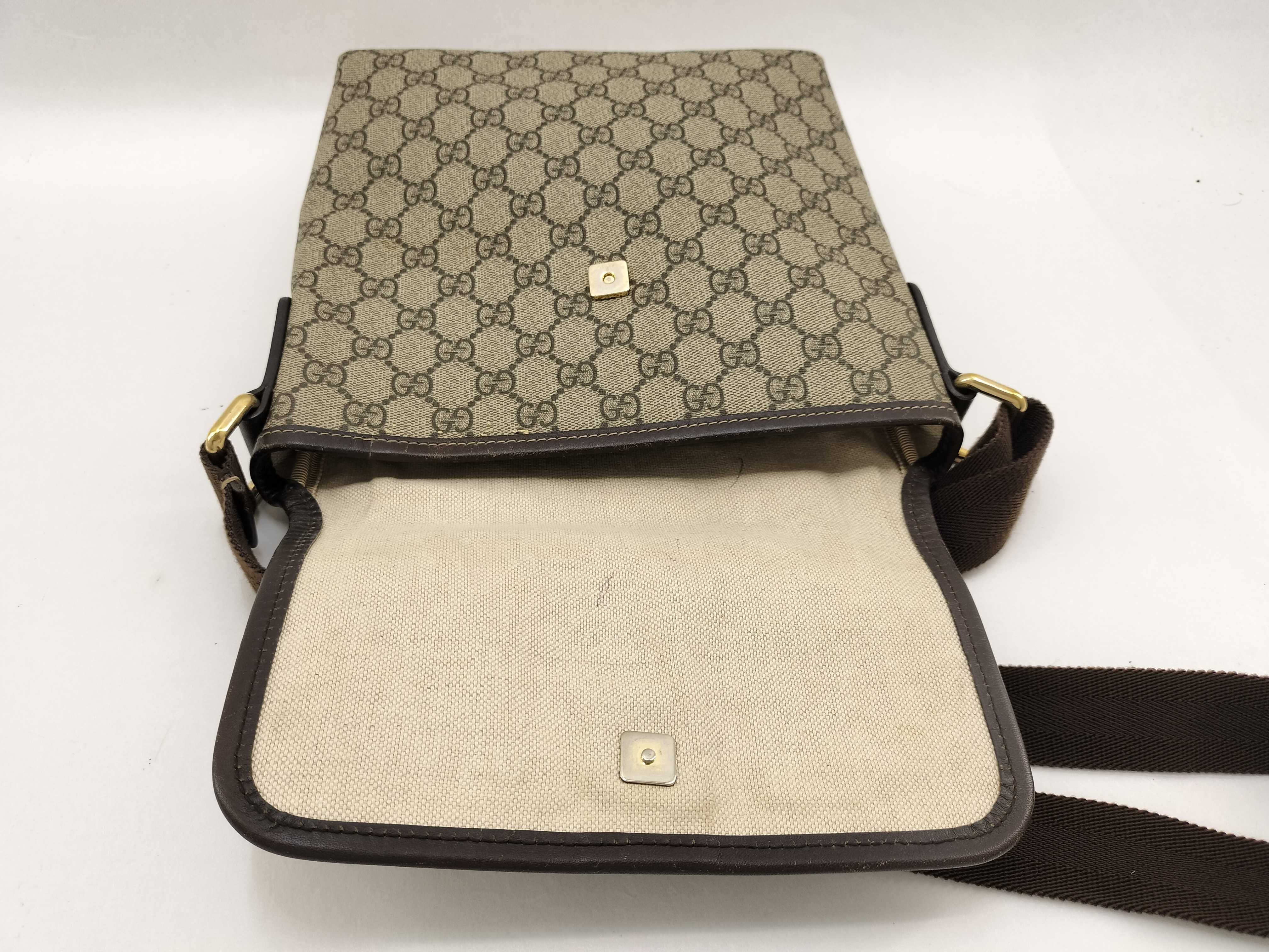 GG Supreme PVC GG Shoulder Bag — view 9