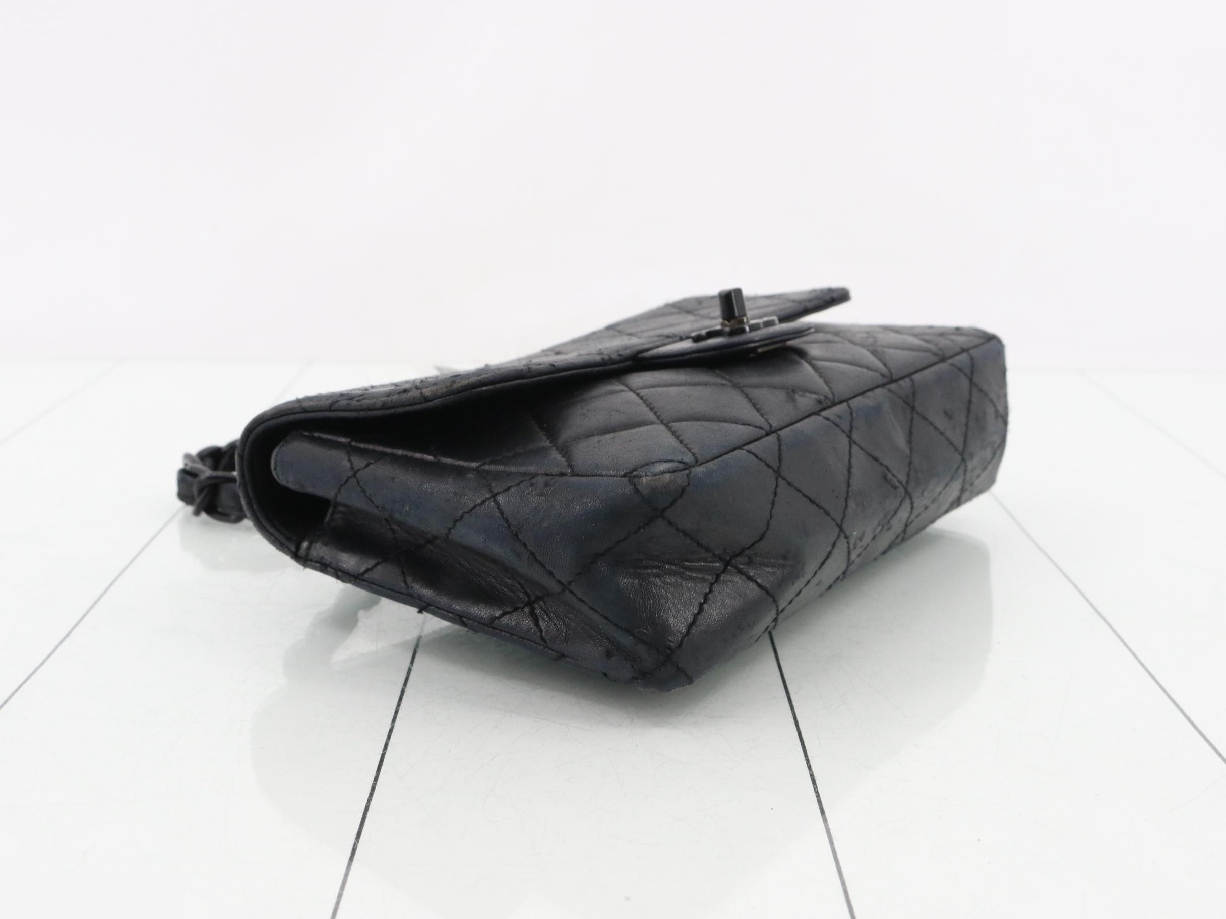 Matelassé Leather Turnlock Chain Shoulder Bag — view 5