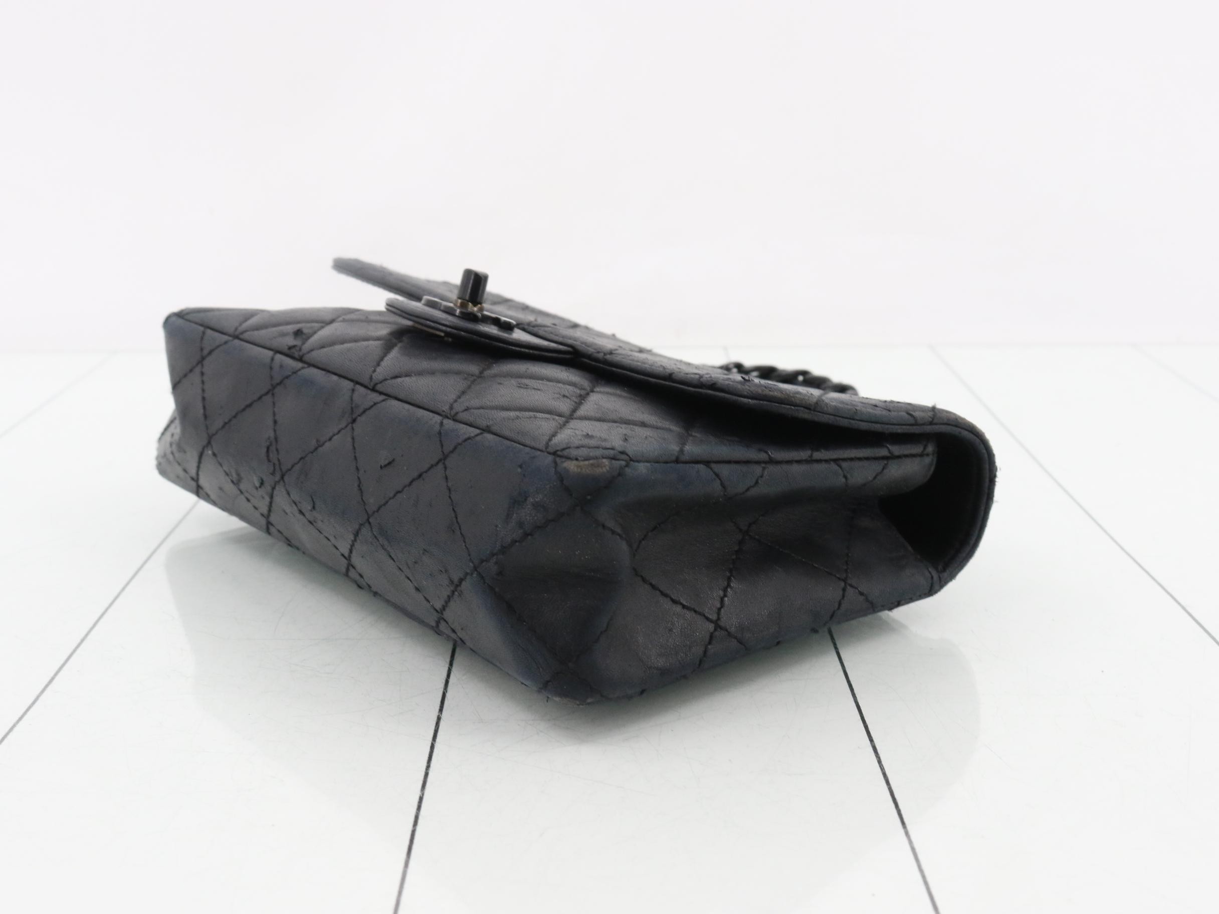 Matelassé Leather Turnlock Chain Shoulder Bag — view 6