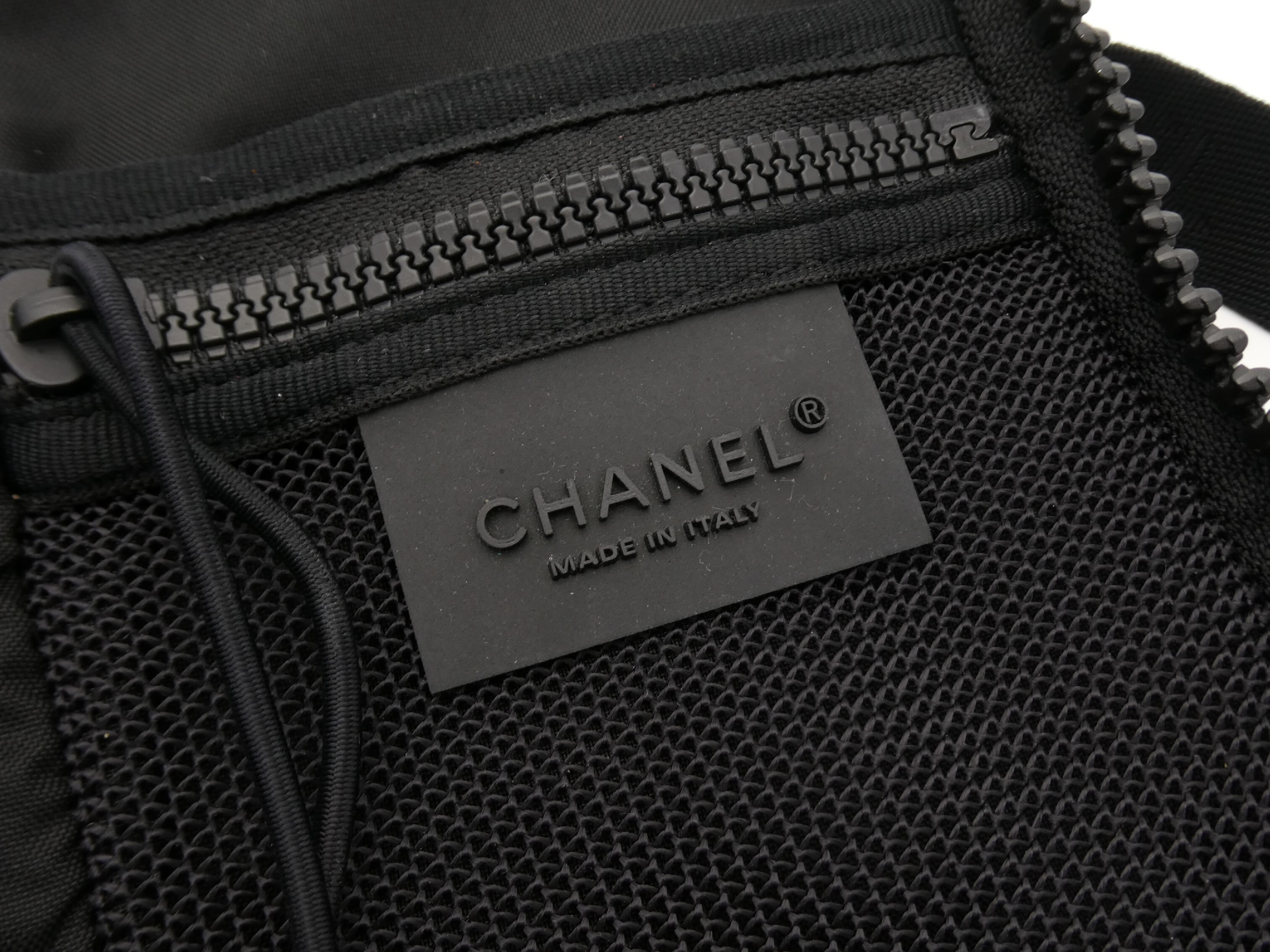 Sport Coco Mark Nylon Canvas Shoulder Bag — view 9