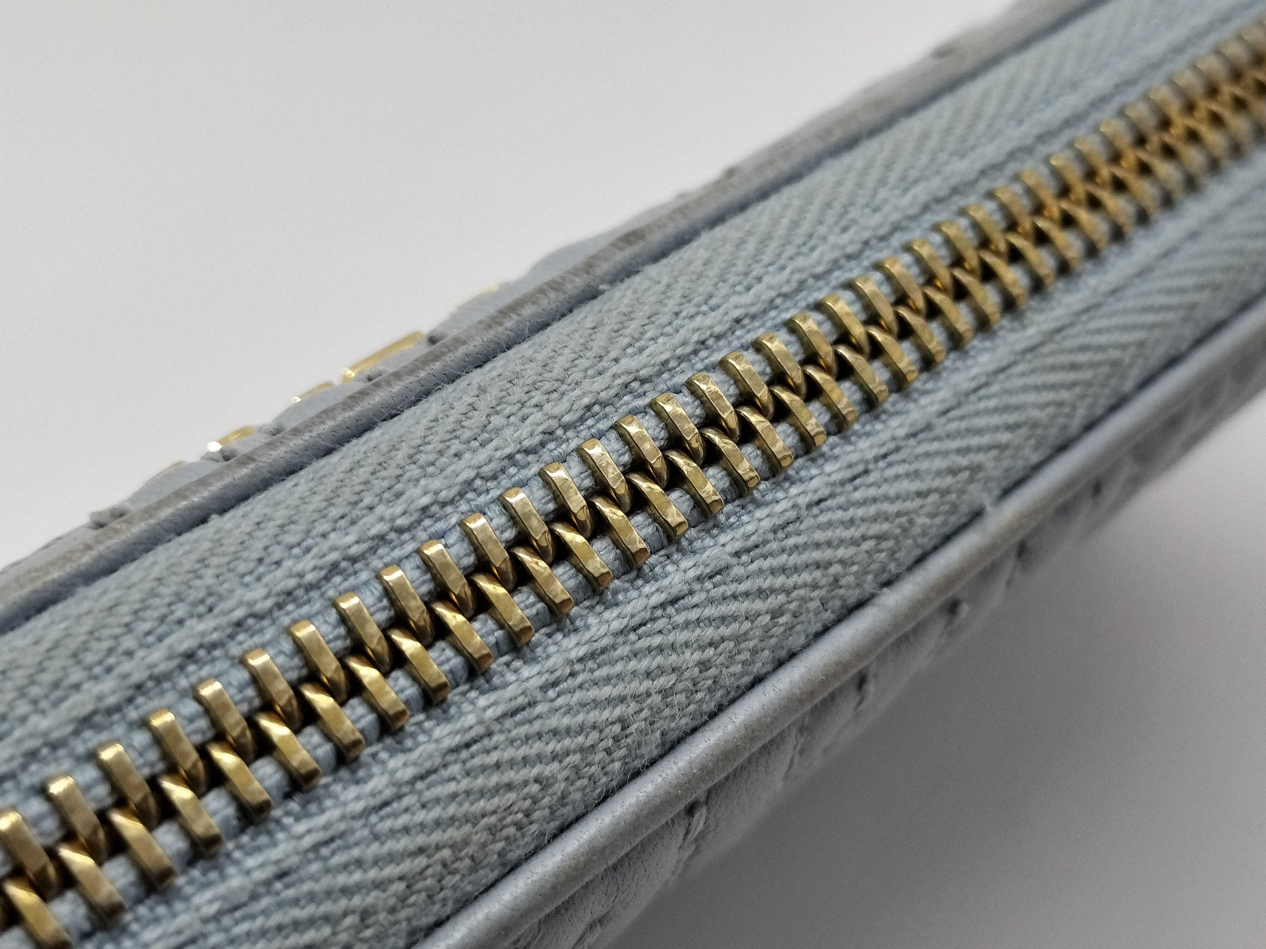 Miss Dior Leather Light Blue Long Wallet — view 7