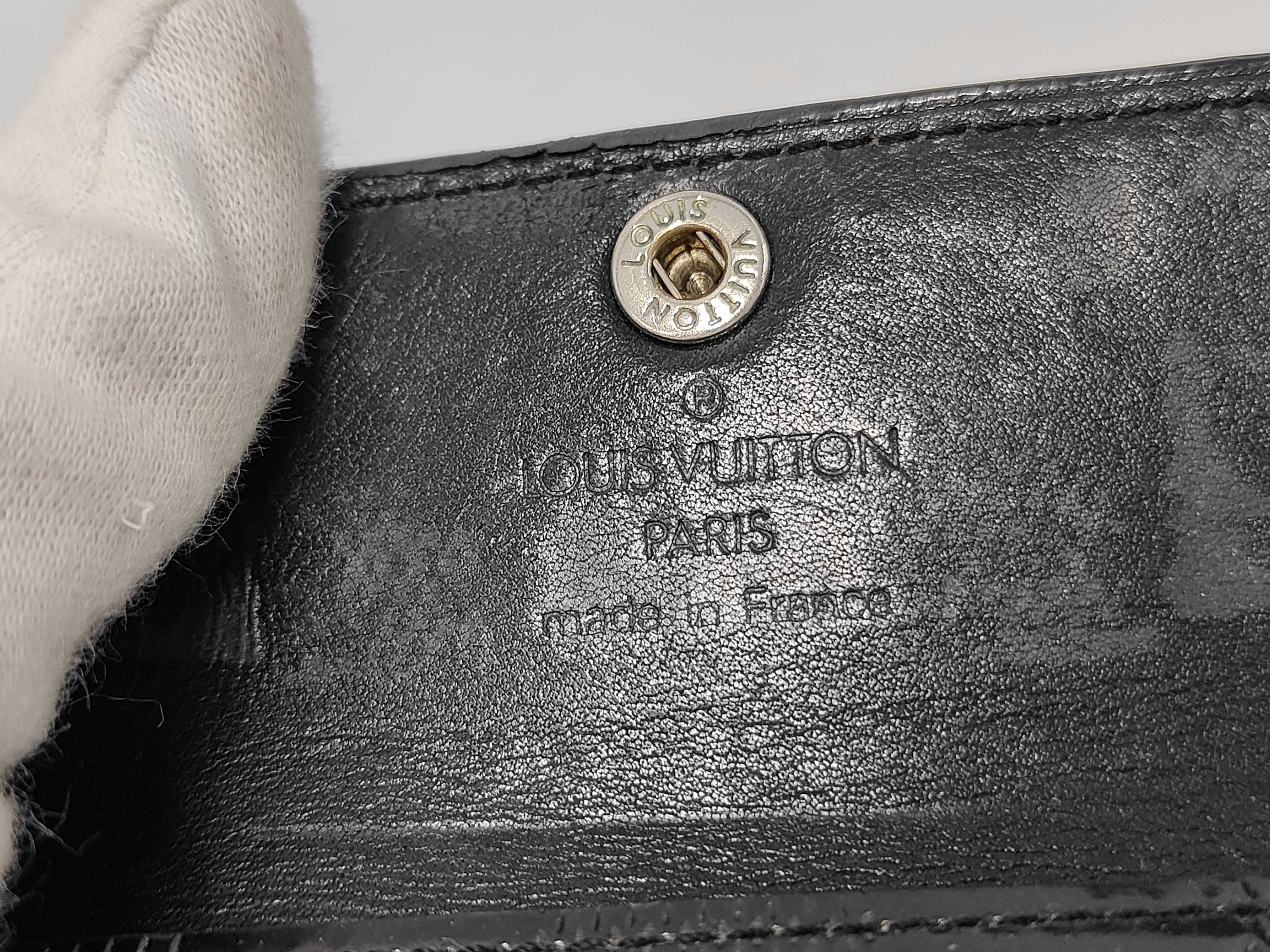Damier Vernis M92134 Ludlow Coin Case — view 7