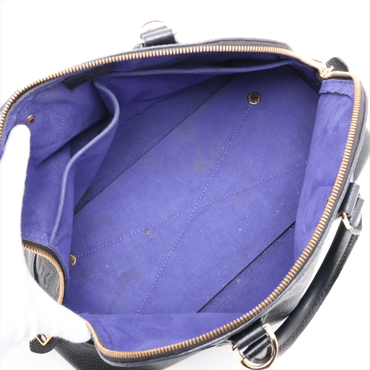 Monogram Empreinte Neo Alma PM M44832 Black, RFID responsive, with bandage. — view 7