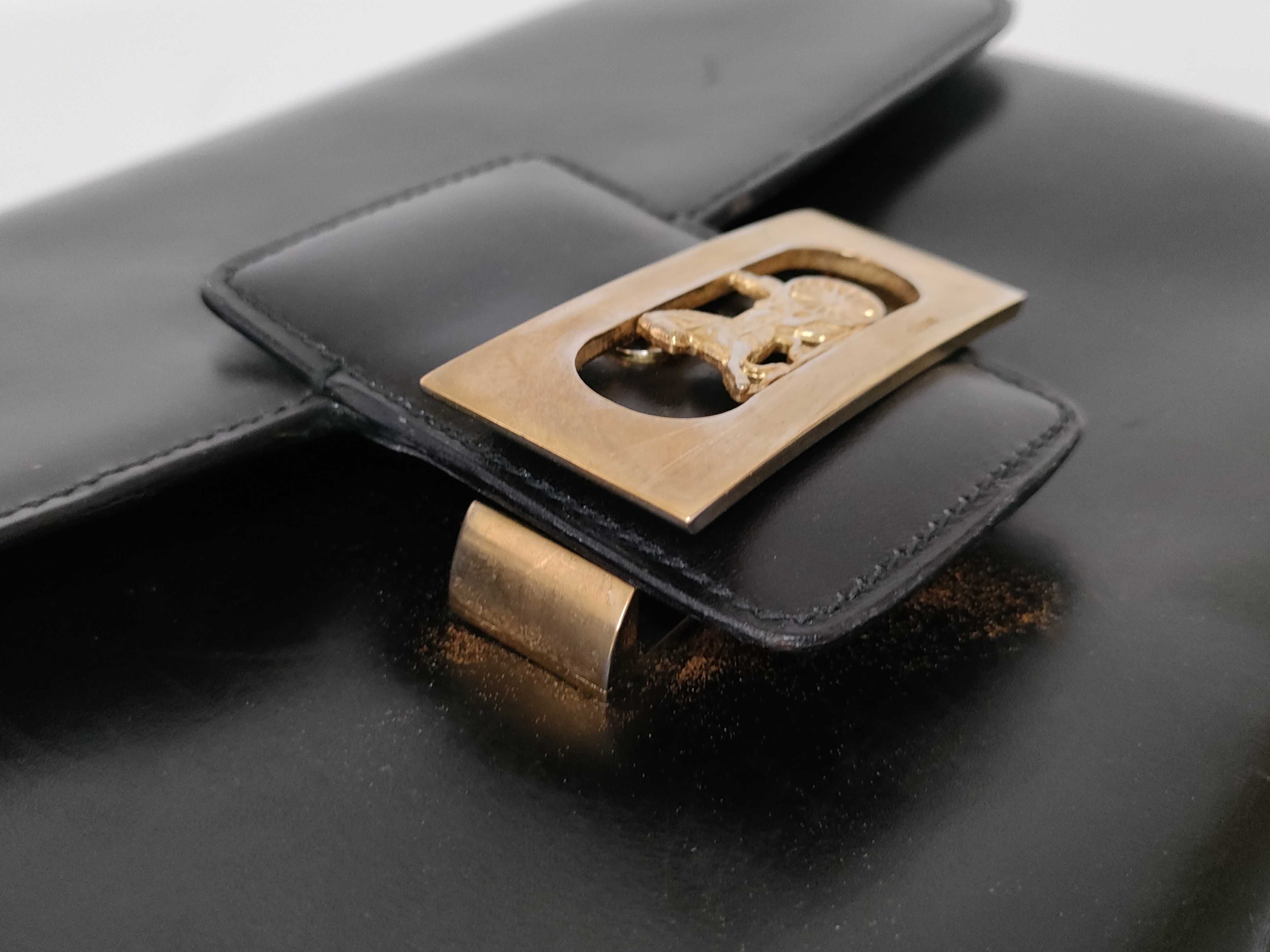 Shoulder Bag with Carriage Hardware — view 14