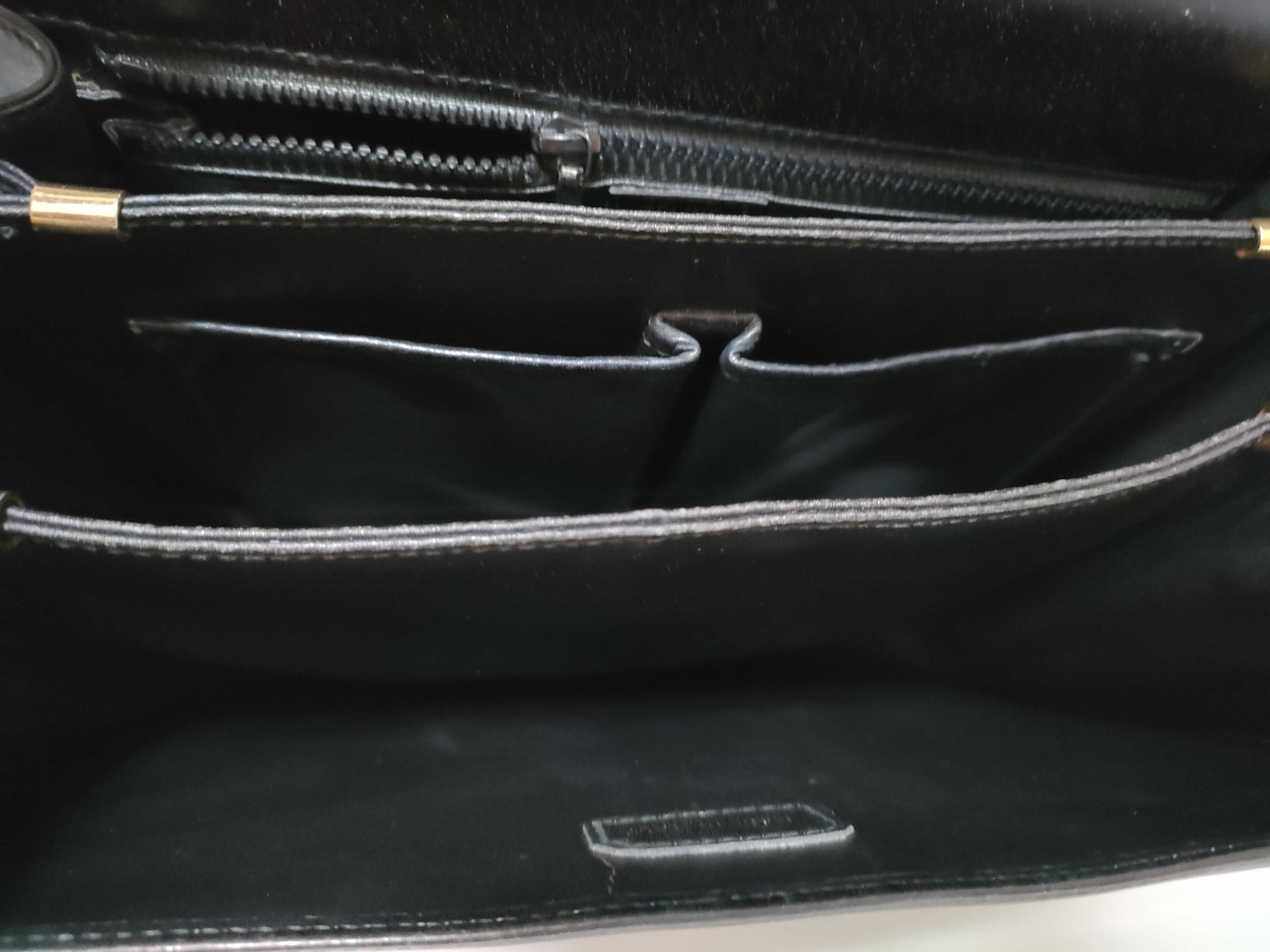 Shoulder Bag with Carriage Hardware — view 10