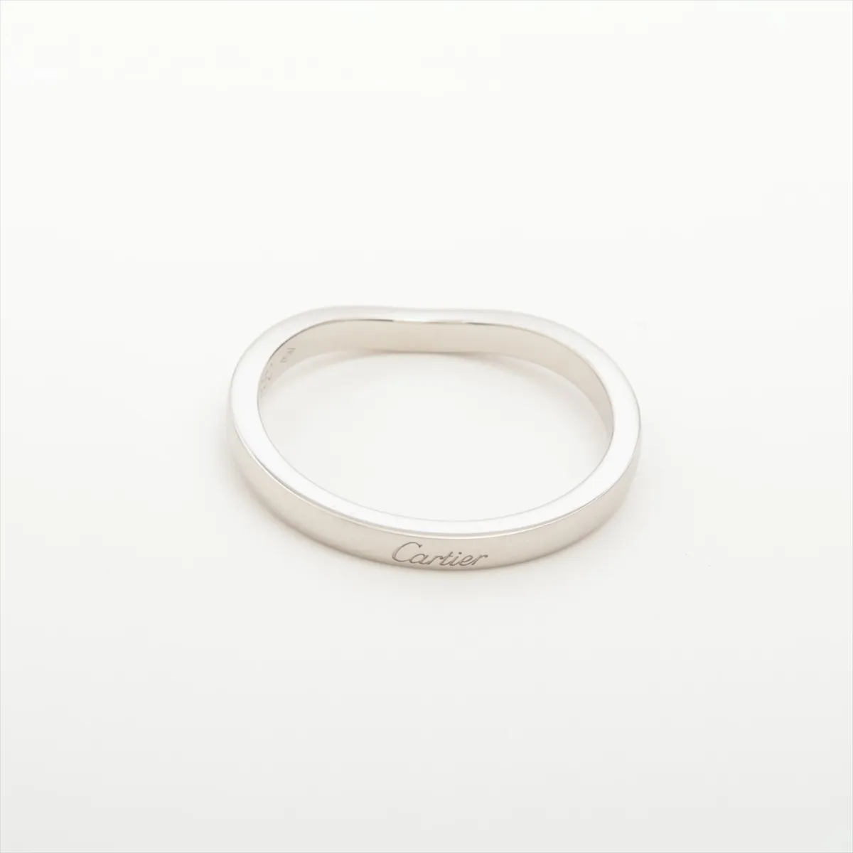 Ballerina Wedding Ring, Pt950, 3.5g, Size 53, 725ETA — view 2