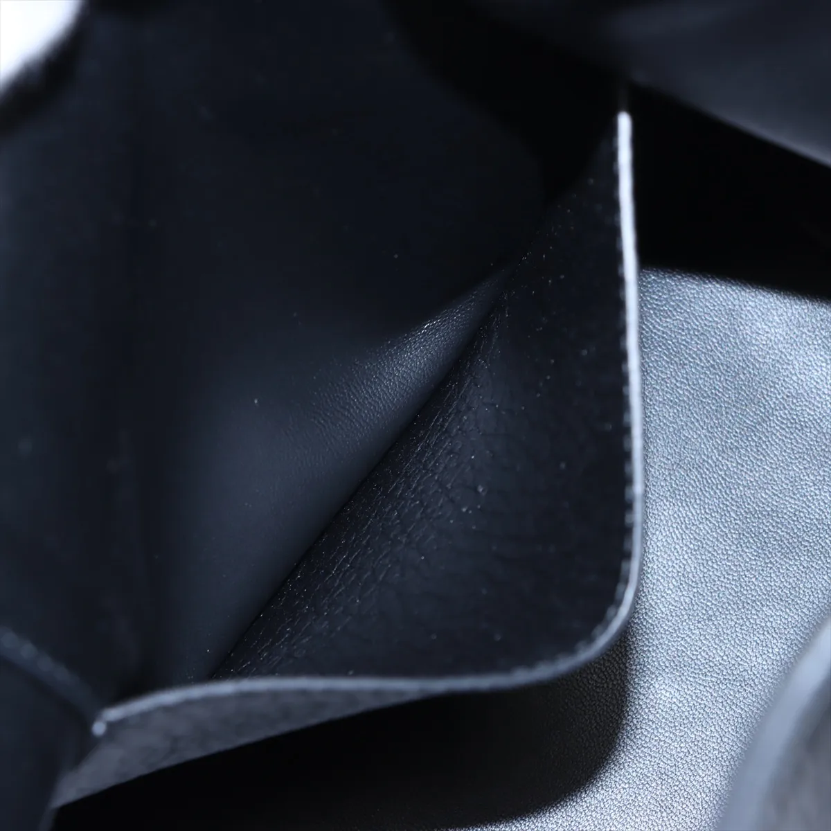 Signature Leather 2WAY Handbag Black — view 7