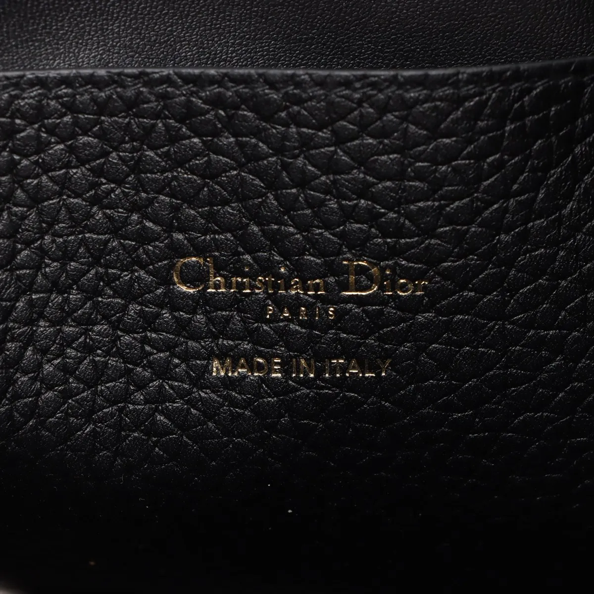 Signature Leather 2WAY Handbag Black — view 8