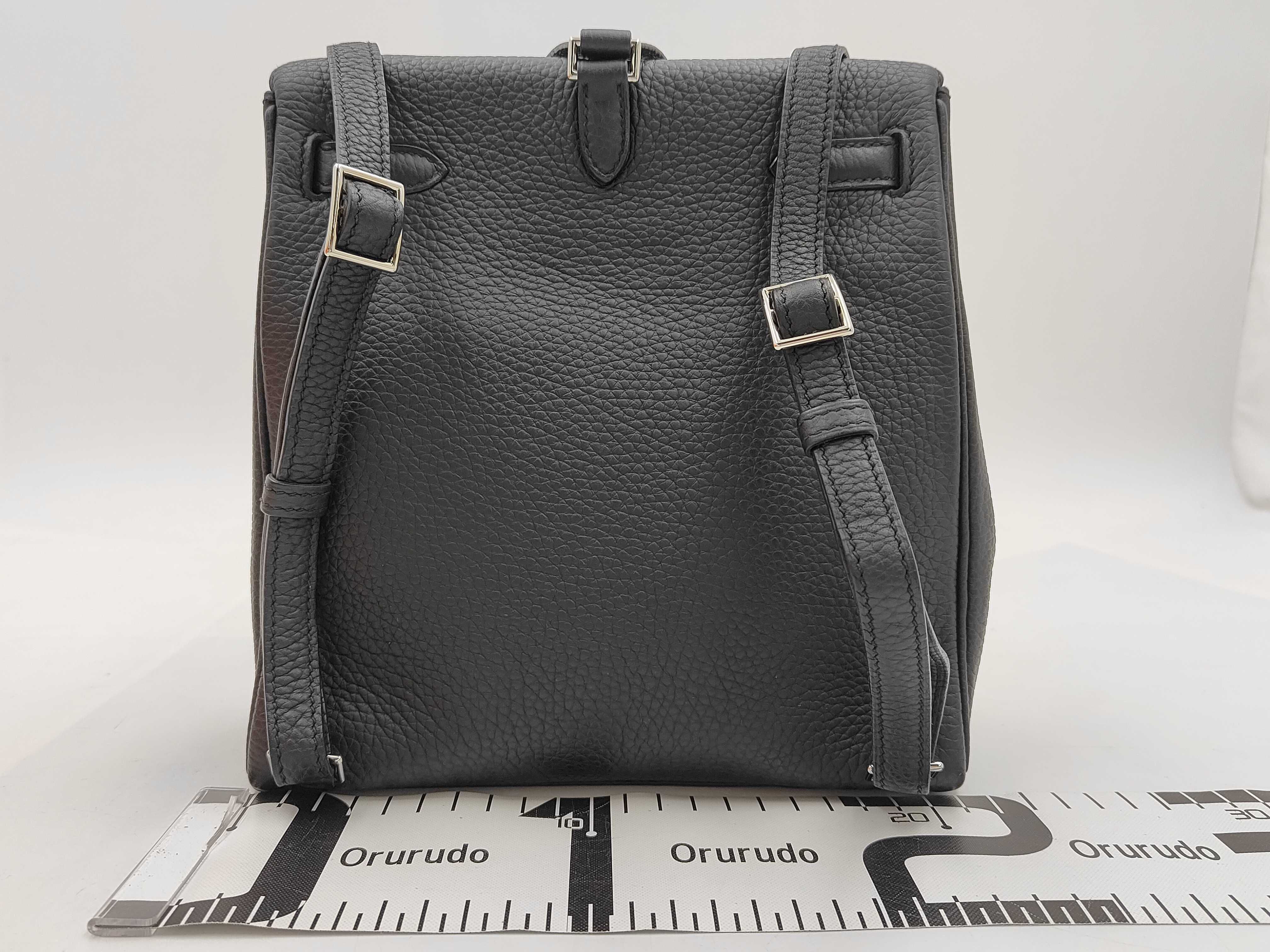 Kelly Agate PM Black with Silver Hardware [Stamp: C] Backpack — view 2