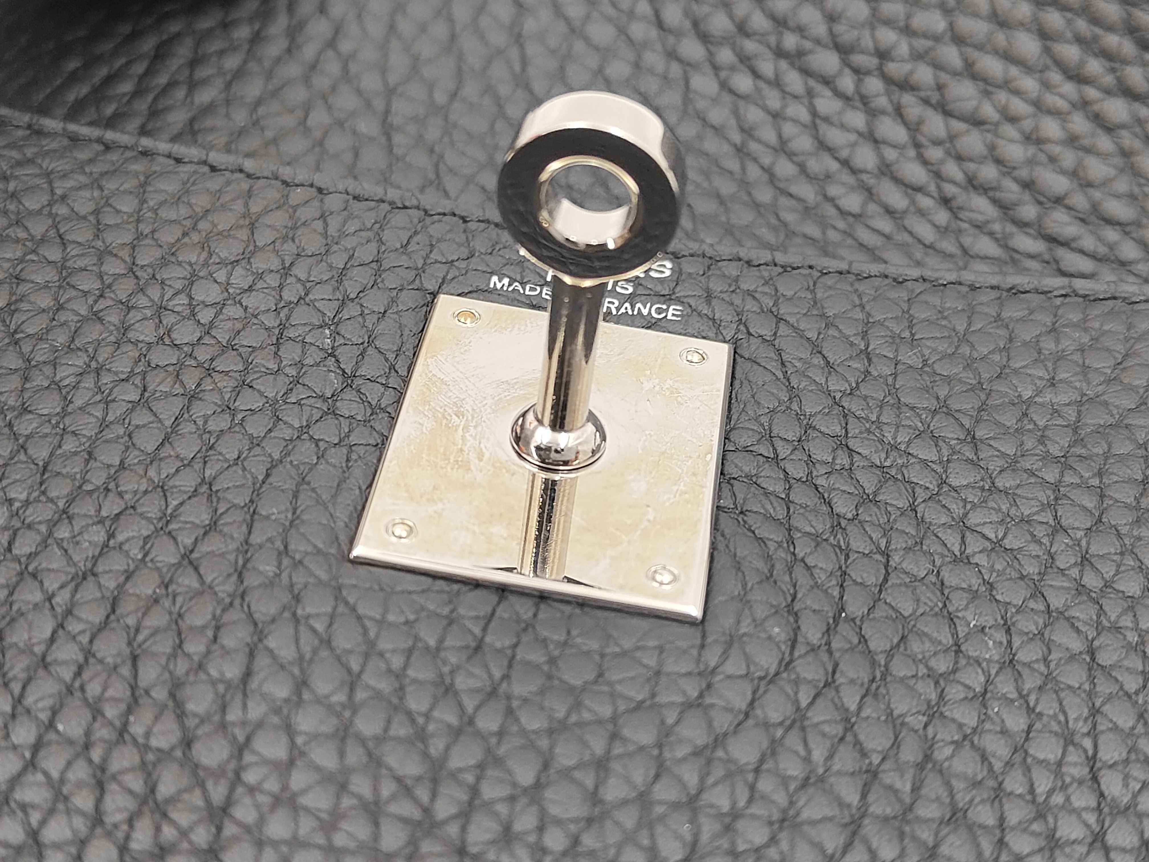 Kelly Agate PM Black with Silver Hardware [Stamp: C] Backpack — view 13