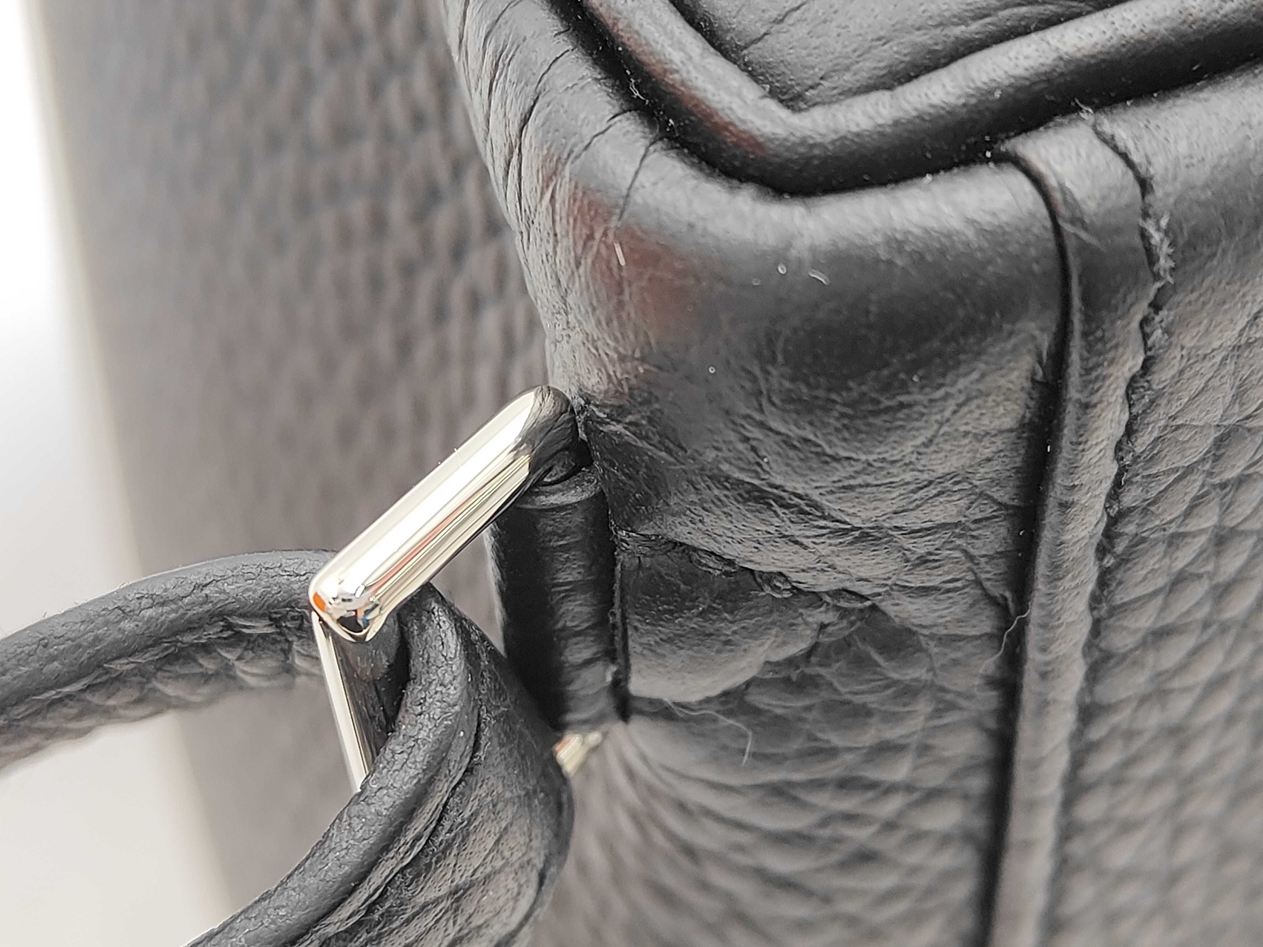 Kelly Agate PM Black with Silver Hardware [Stamp: C] Backpack — view 5