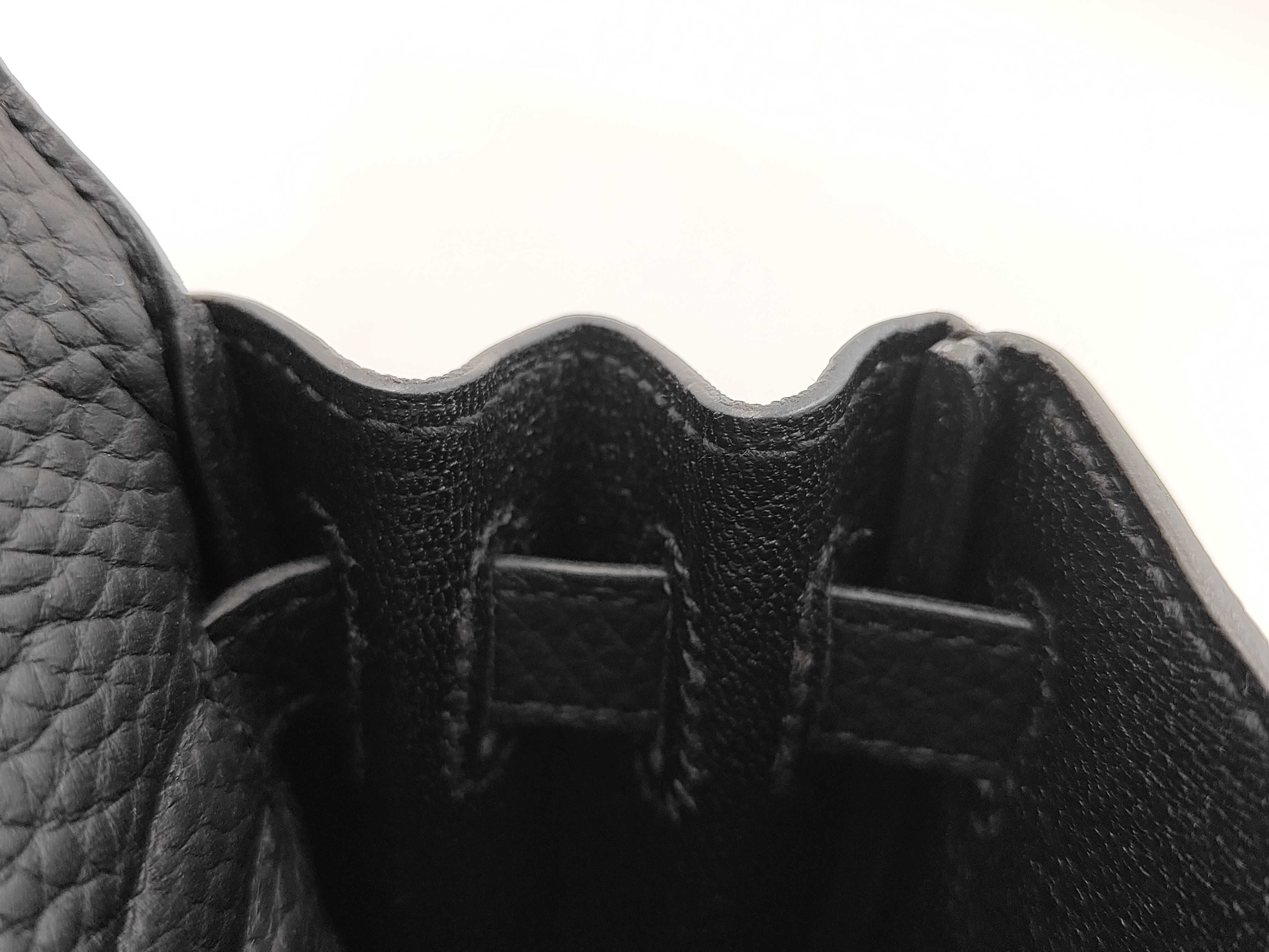 Kelly Agate PM Black with Silver Hardware [Stamp: C] Backpack — view 8