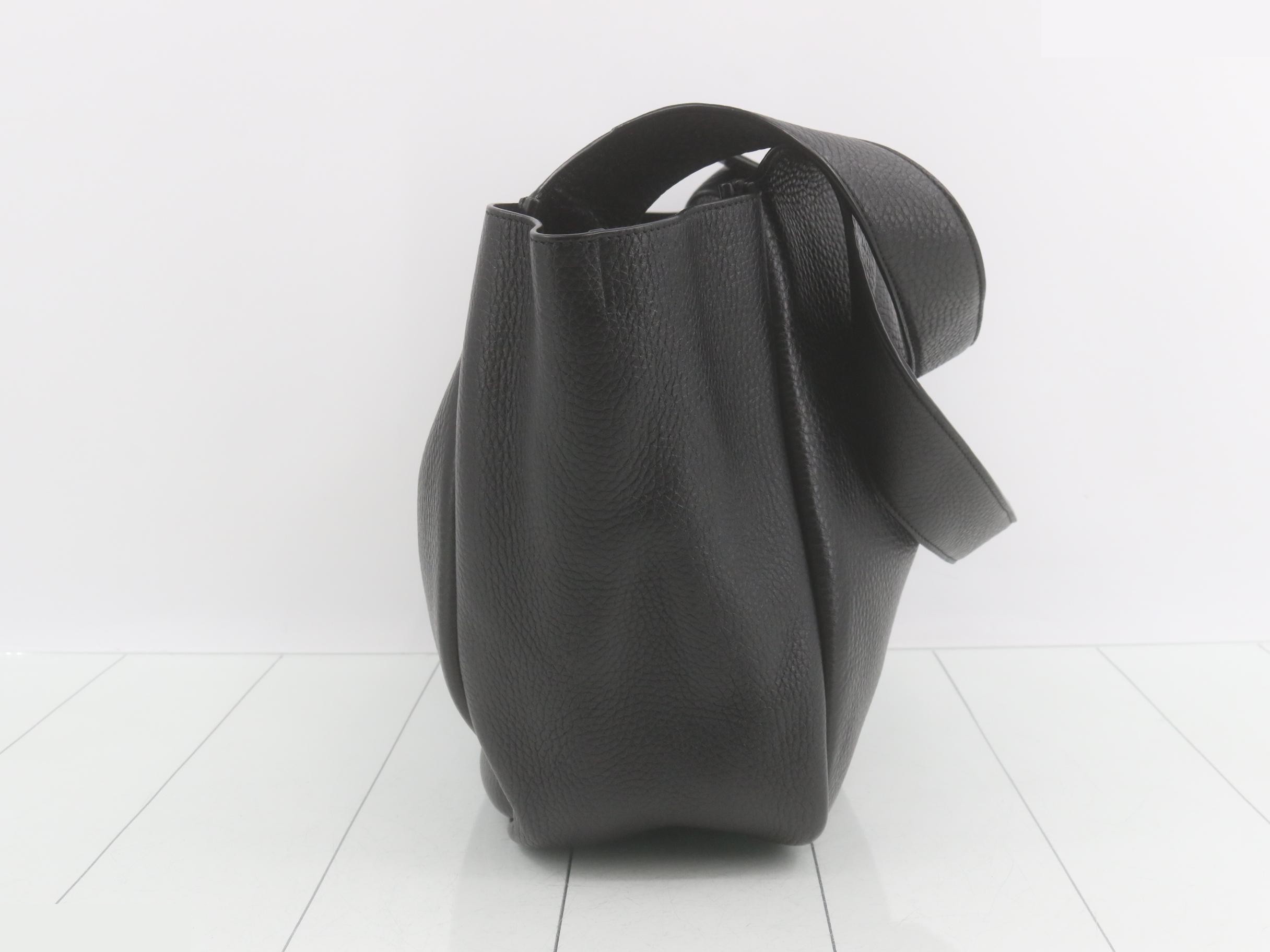 leather tote bag — view 4