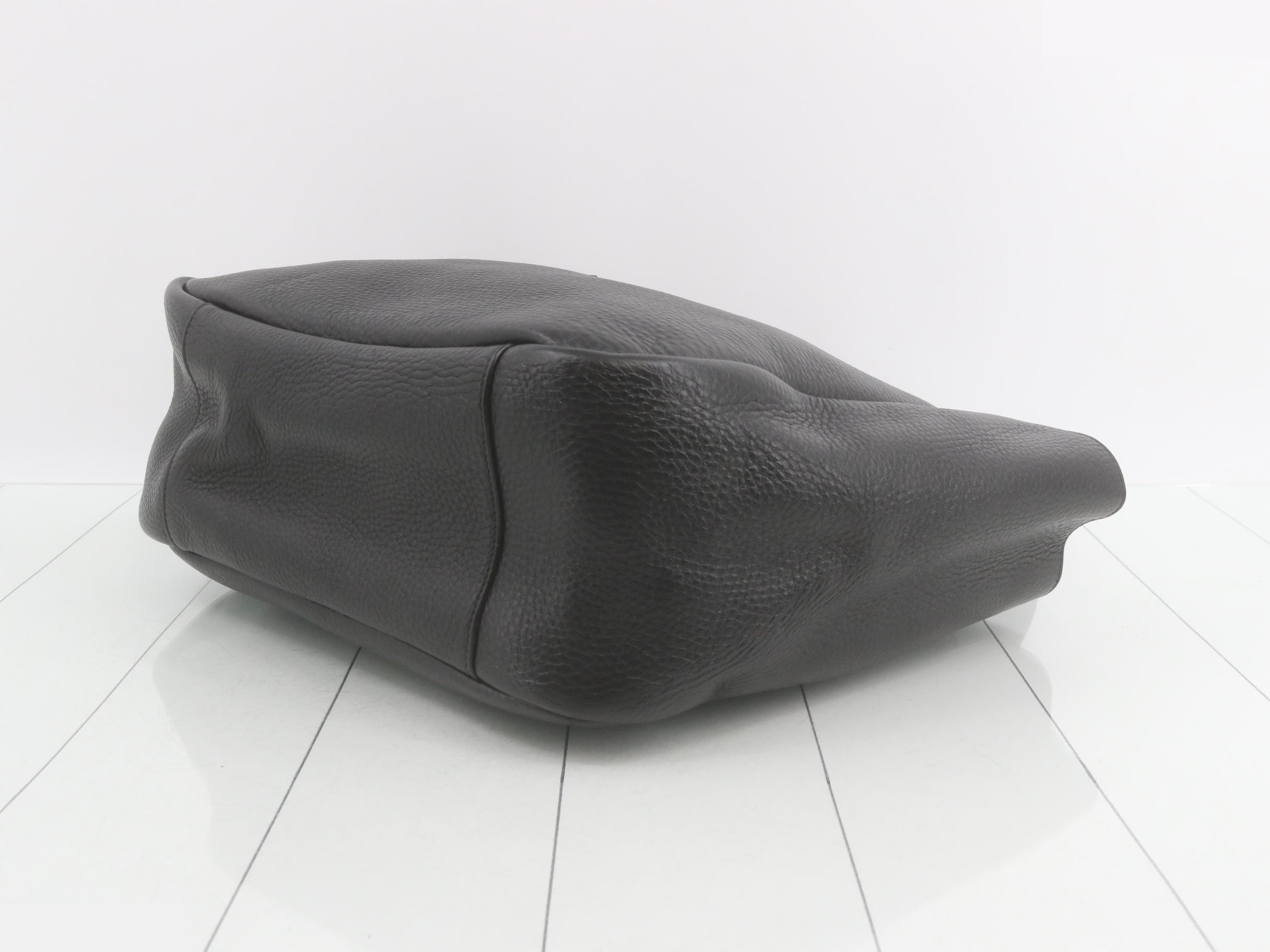 leather tote bag — view 6