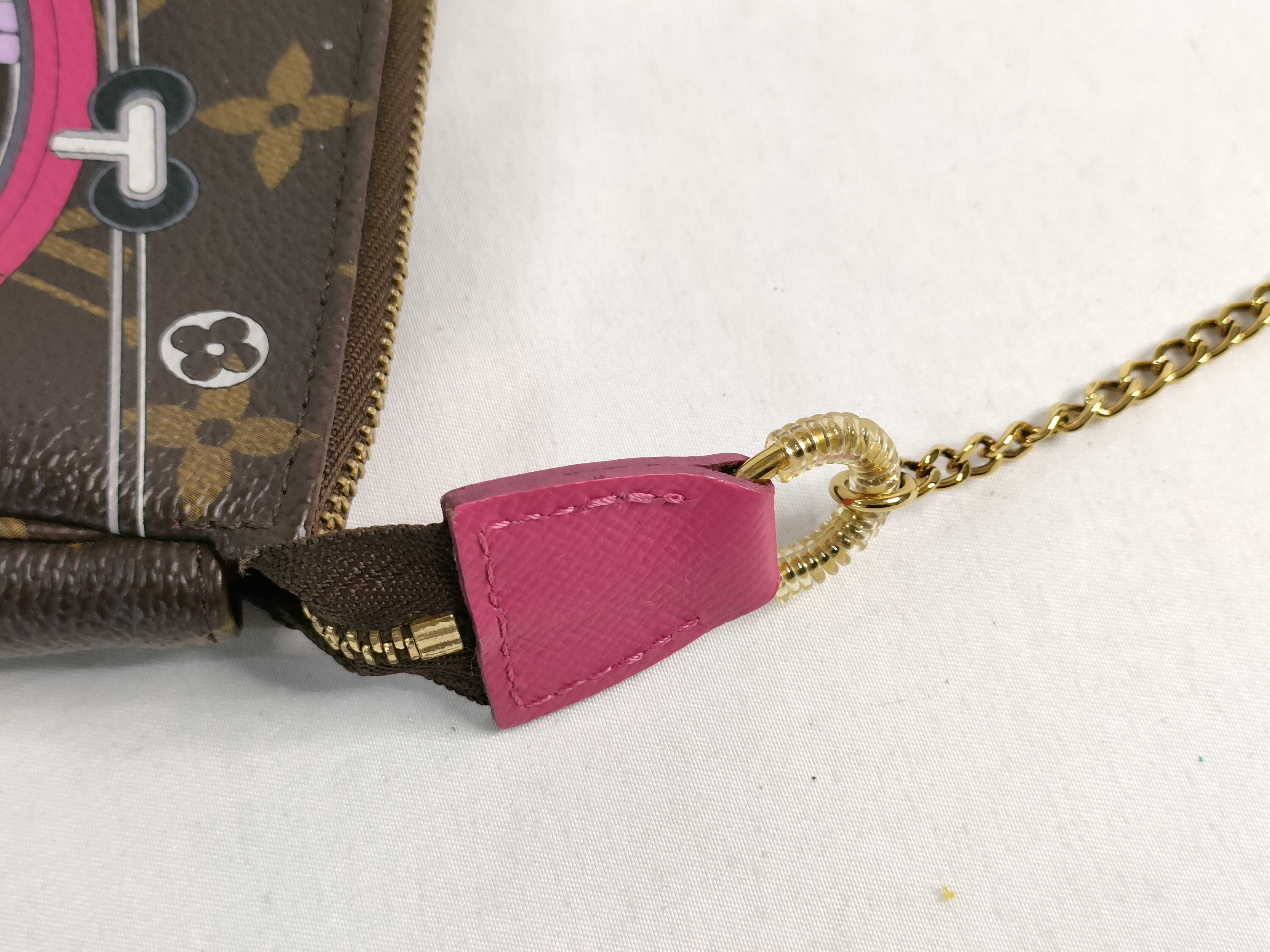 Monogram Louis Vuitton M68490 Mini Pochette Accessoires Vivienne Gondola 2019AW Monogram Handbag — view 5