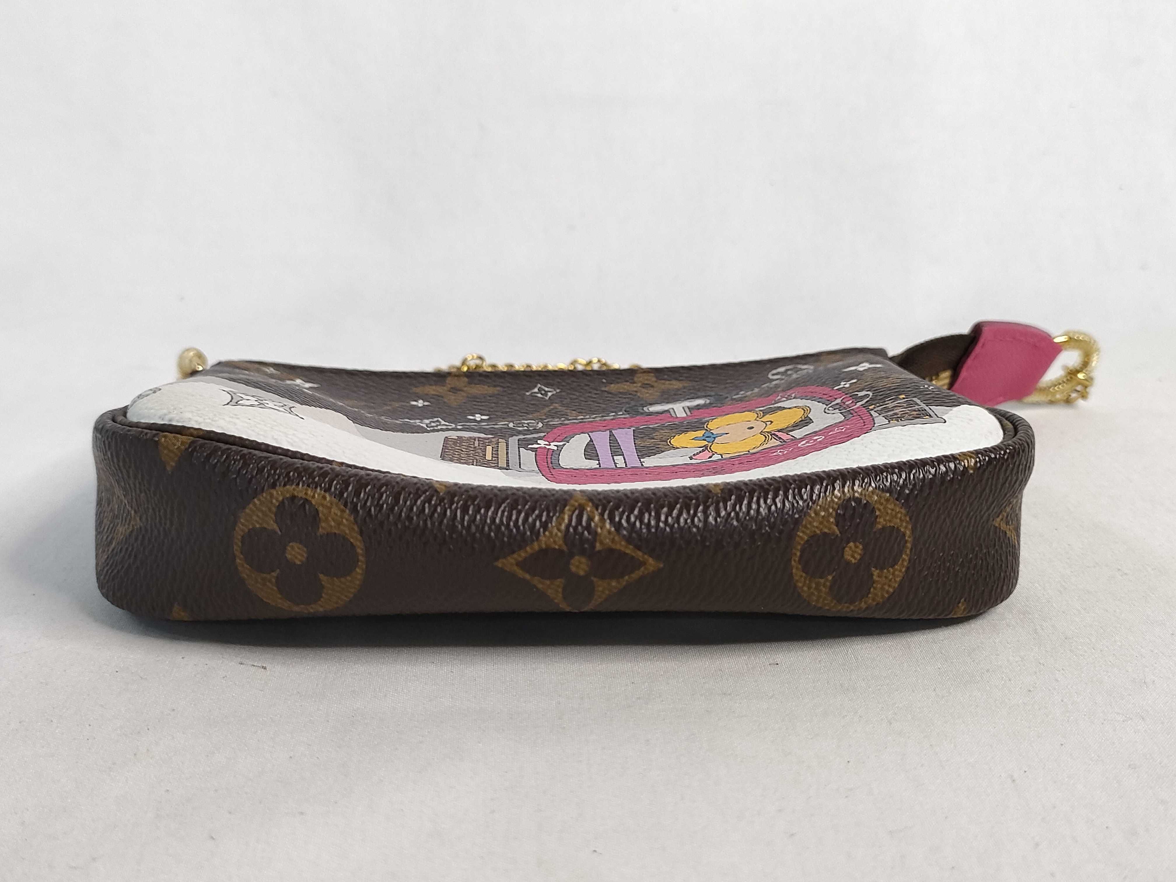 Monogram Louis Vuitton M68490 Mini Pochette Accessoires Vivienne Gondola 2019AW Monogram Handbag — view 7