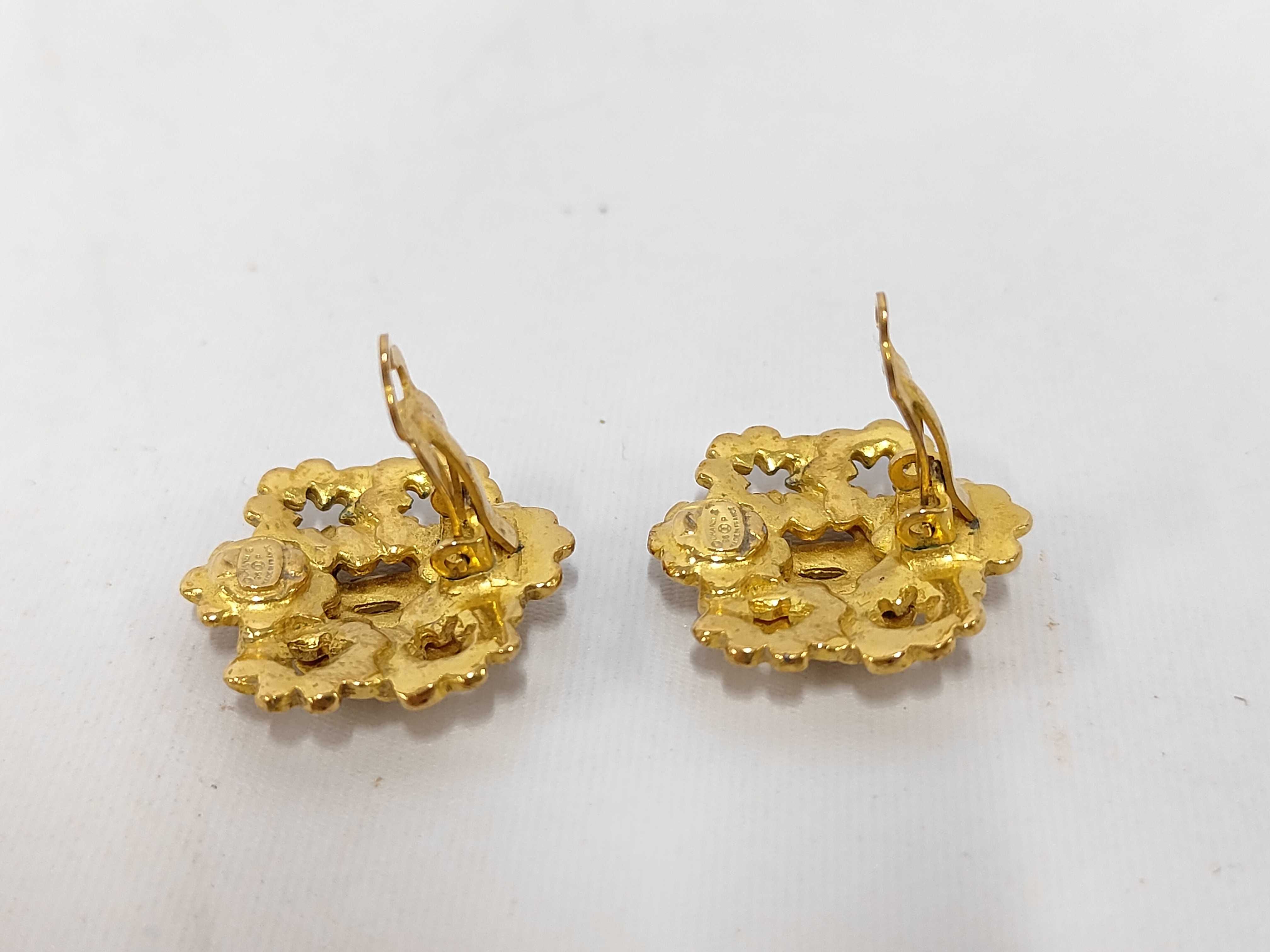 GP Gold 96P Coco Mark Earrings — view 5