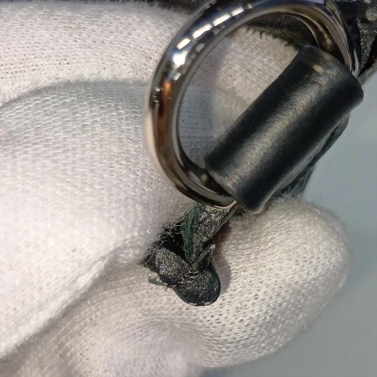 Evelyne 16 TPM Amazon Taurillon Clemence Black Silver Hardware (Stamp unclear) — view 11