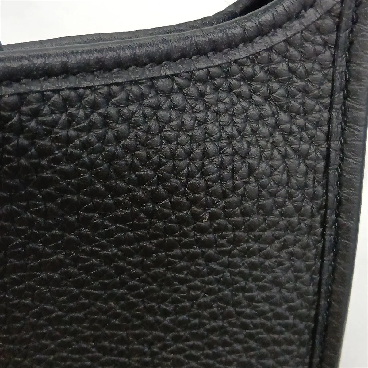 Evelyne 16 TPM Amazon Taurillon Clemence Black Silver Hardware (Stamp unclear) — view 12