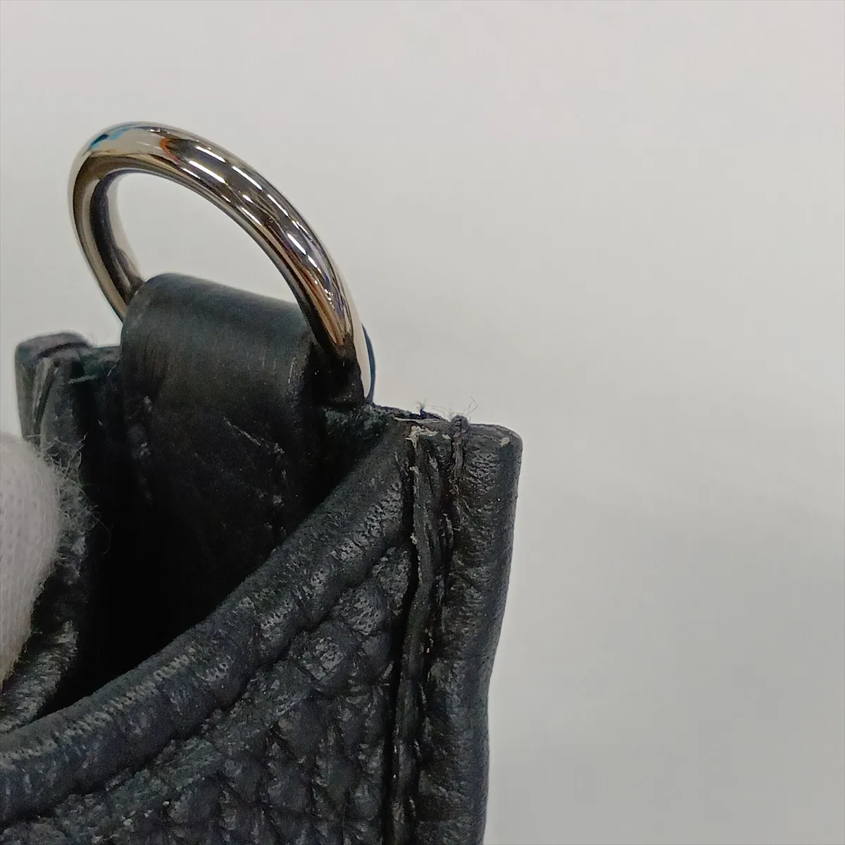 Evelyne 16 TPM Amazon Taurillon Clemence Black Silver Hardware (Stamp unclear) — view 13