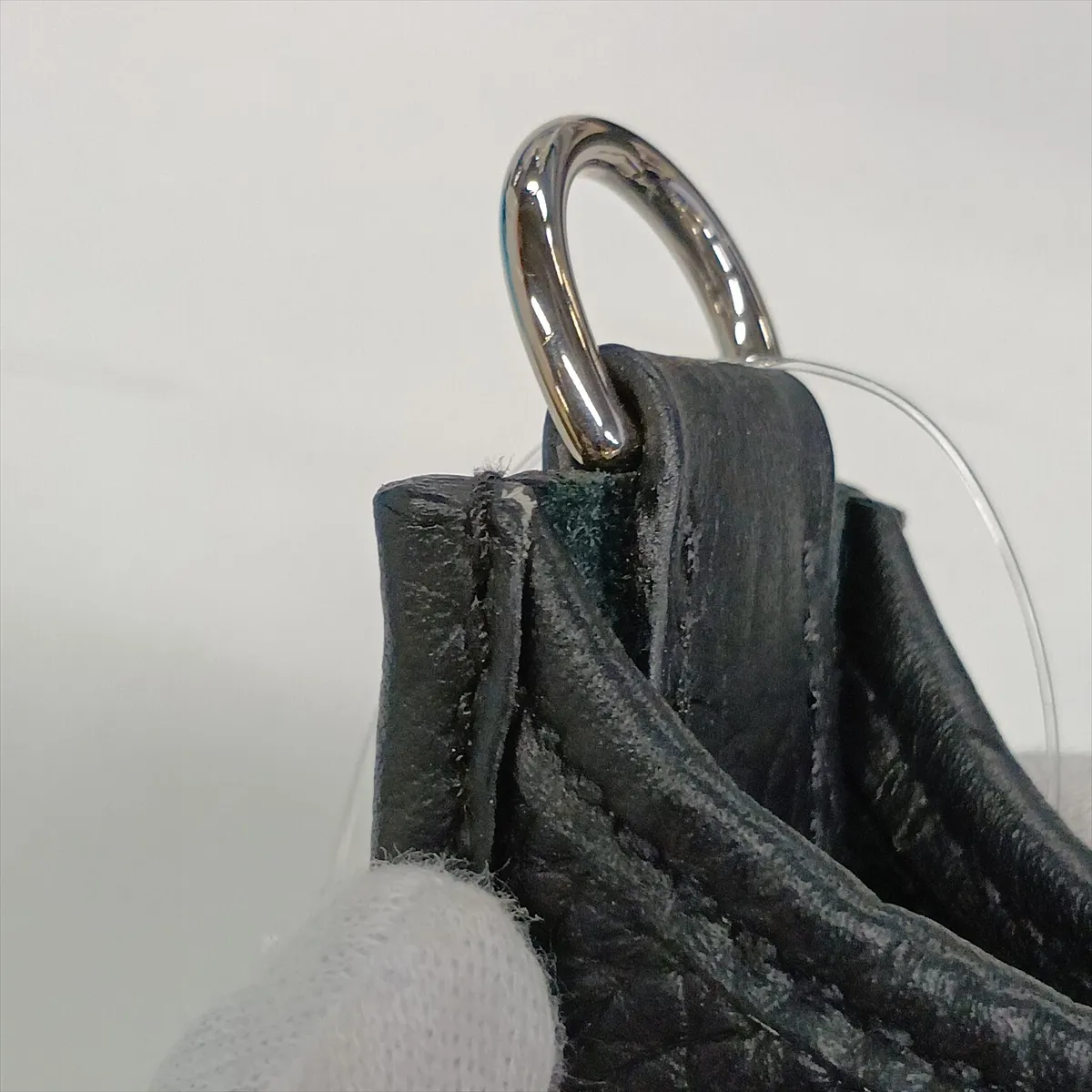 Evelyne 16 TPM Amazon Taurillon Clemence Black Silver Hardware (Stamp unclear) — view 10