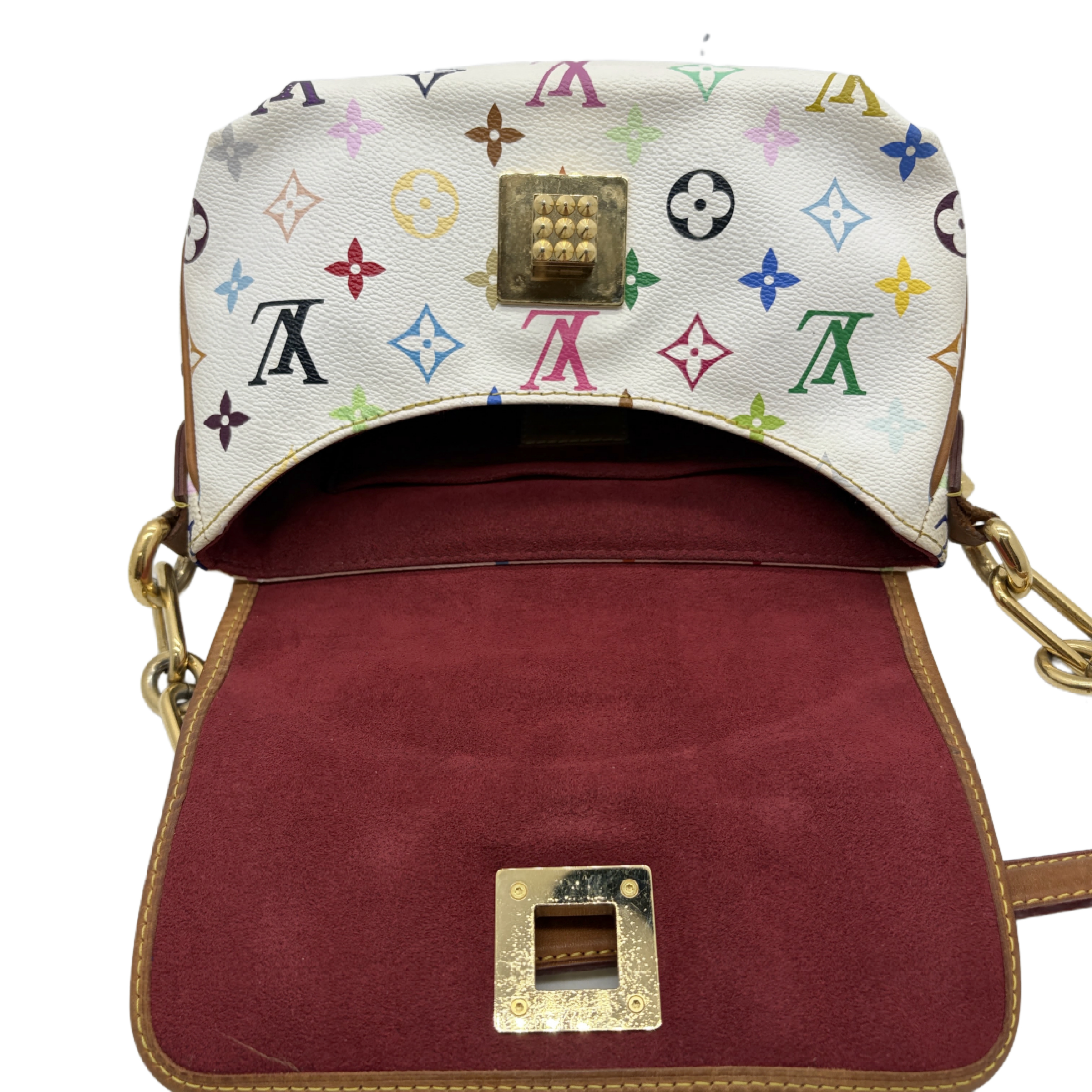 Monogram Multicolor Patty Shoulder Bag — view 8