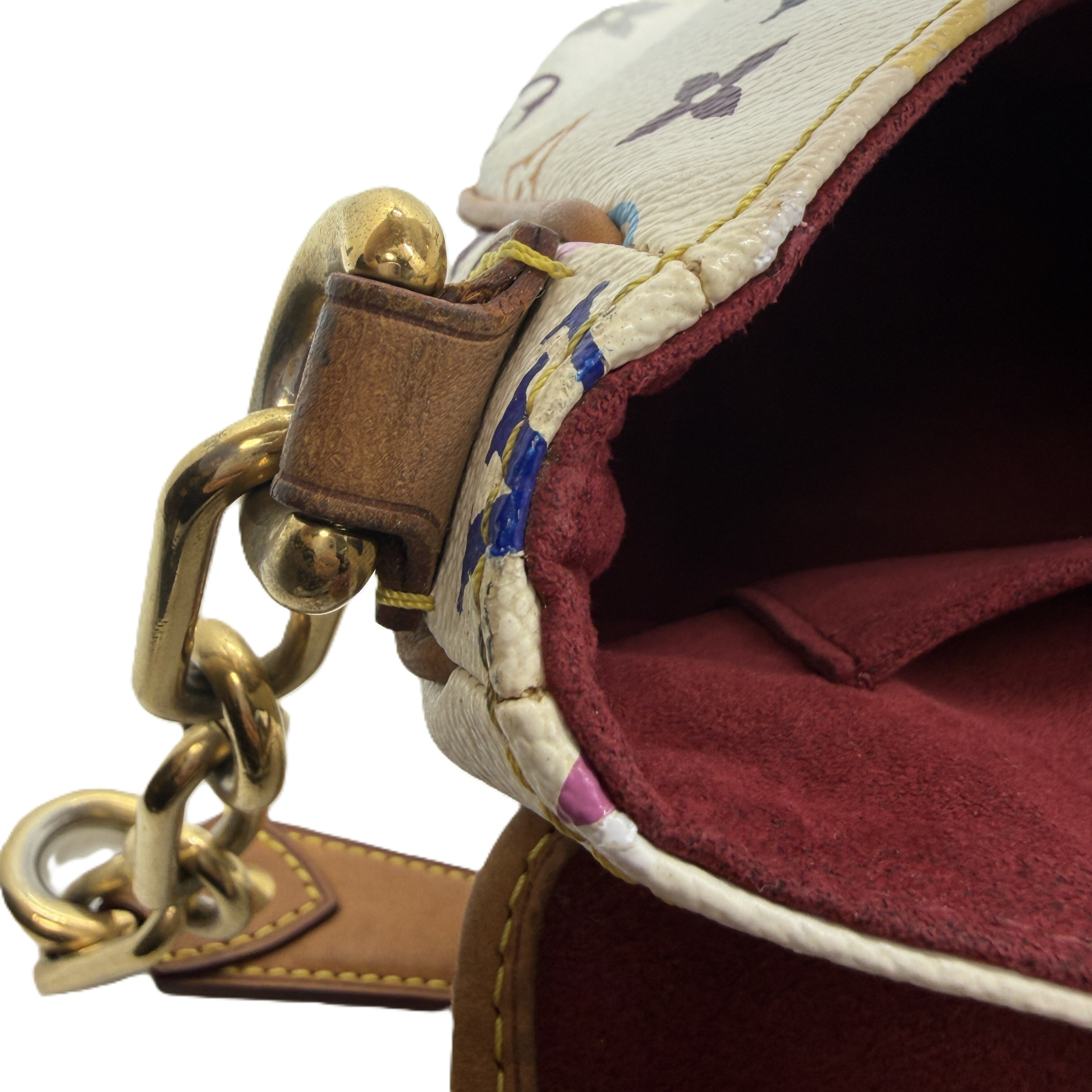 Monogram Multicolor Patty Shoulder Bag — view 10