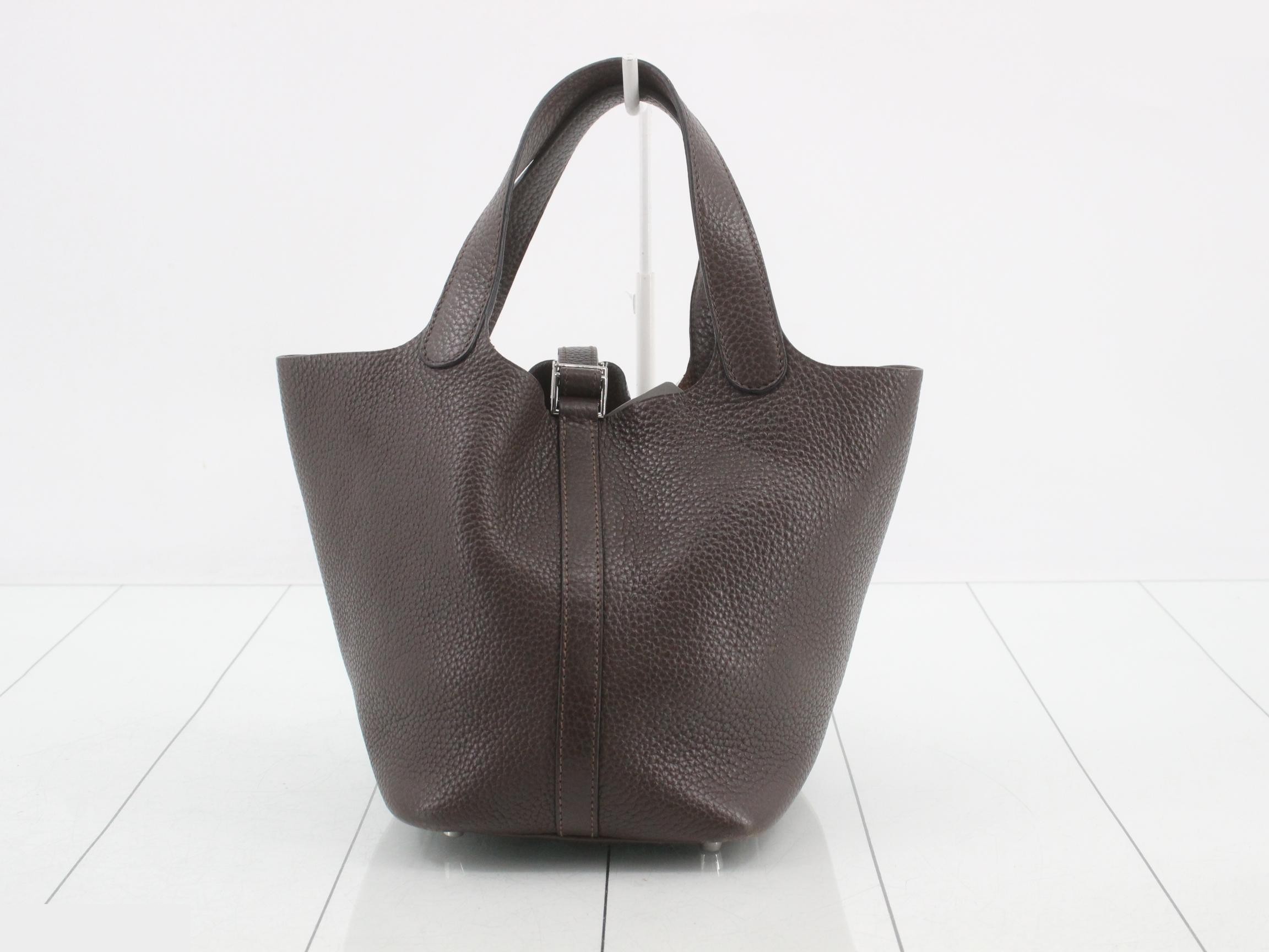 Picotin handbag, brown — view 2