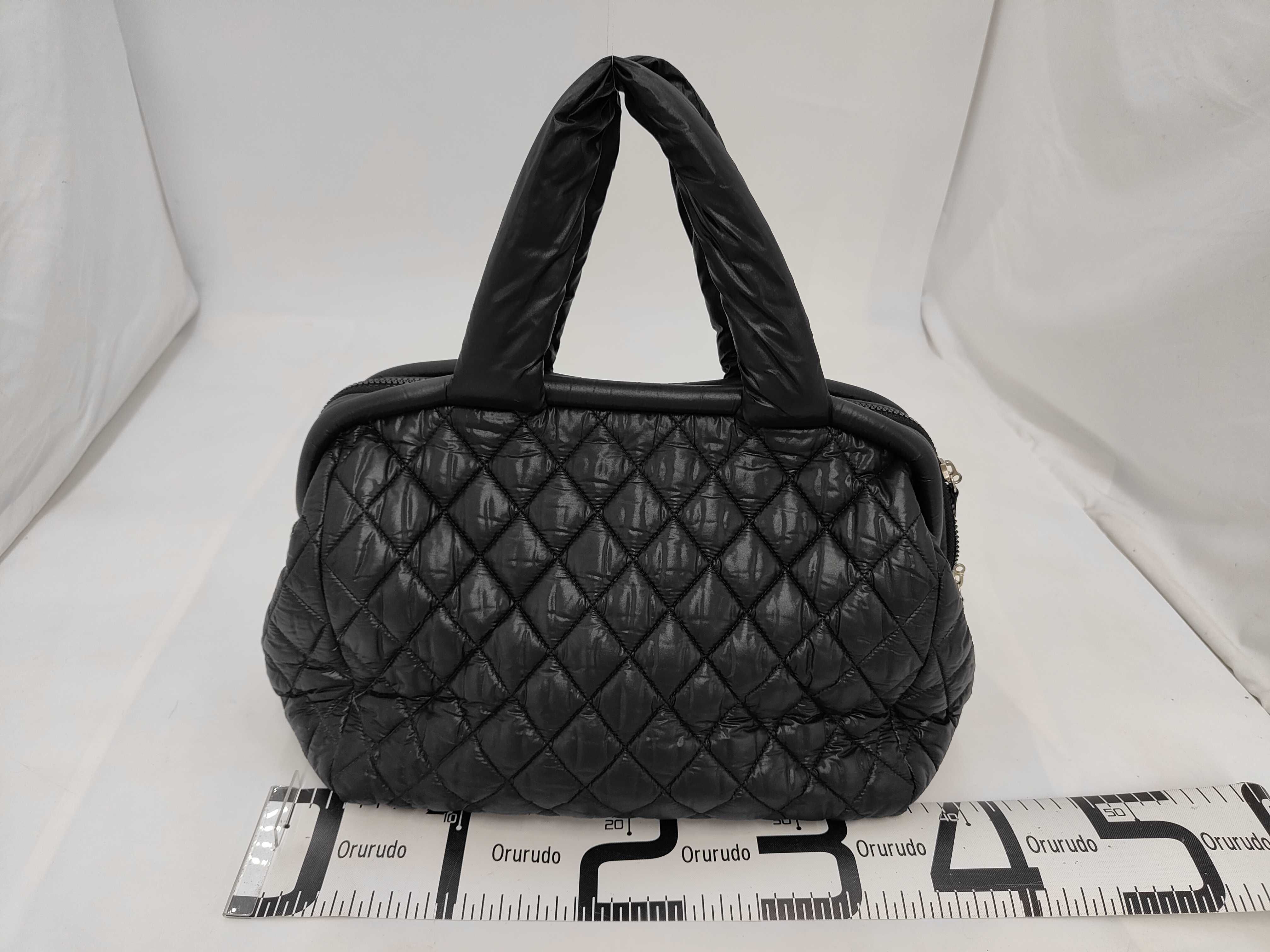 Coco Cocoon Tote Bag, Black Tote Bag — view 2
