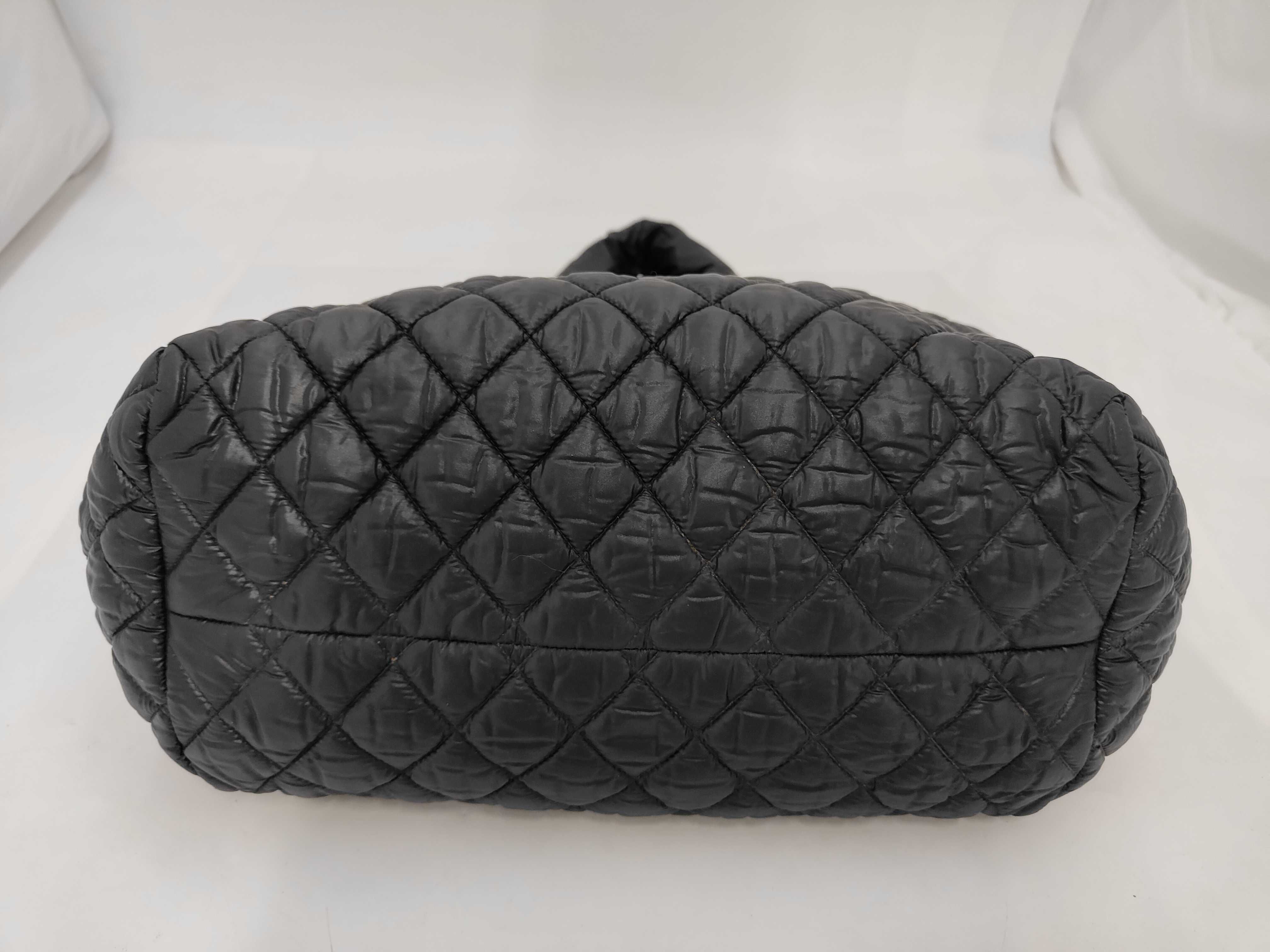 Coco Cocoon Tote Bag, Black Tote Bag — view 3