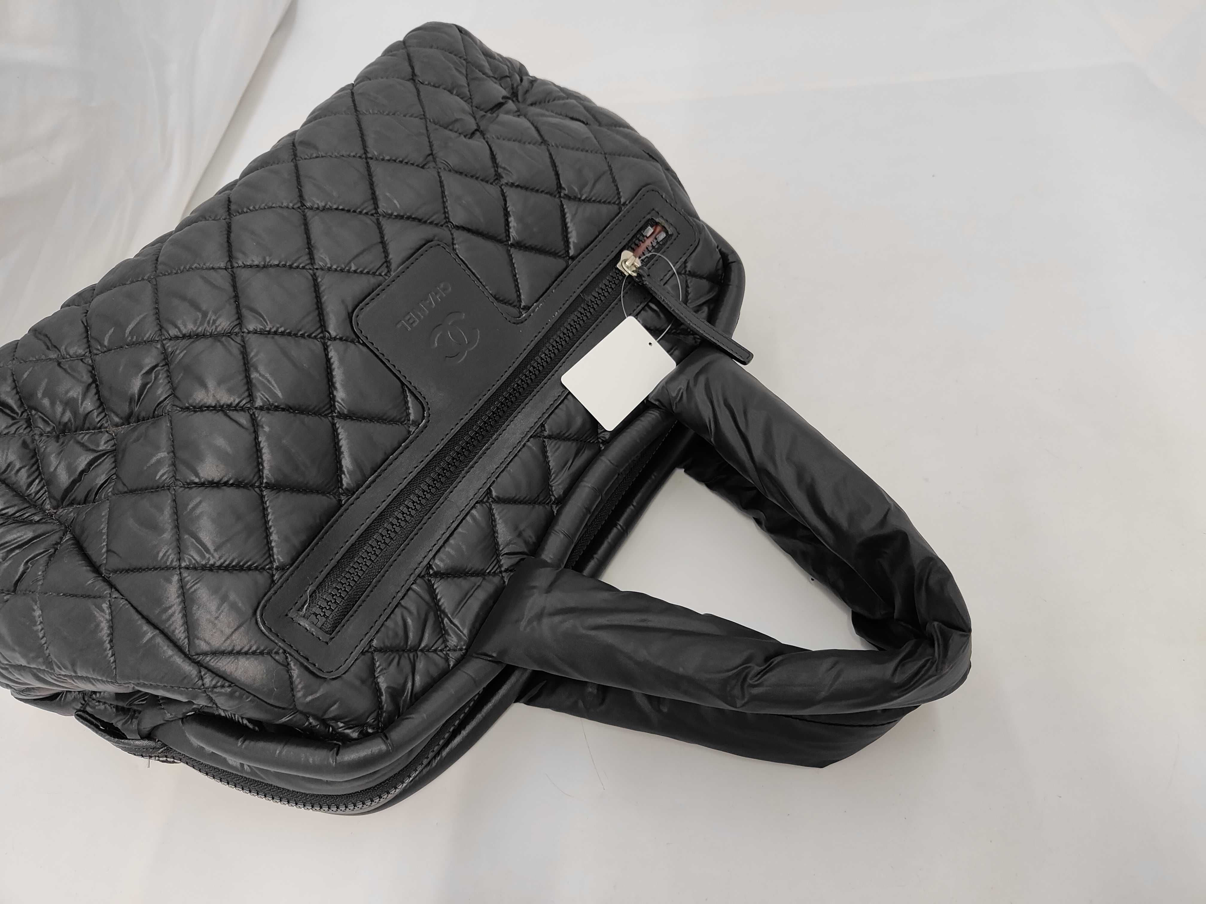 Coco Cocoon Tote Bag, Black Tote Bag — view 5