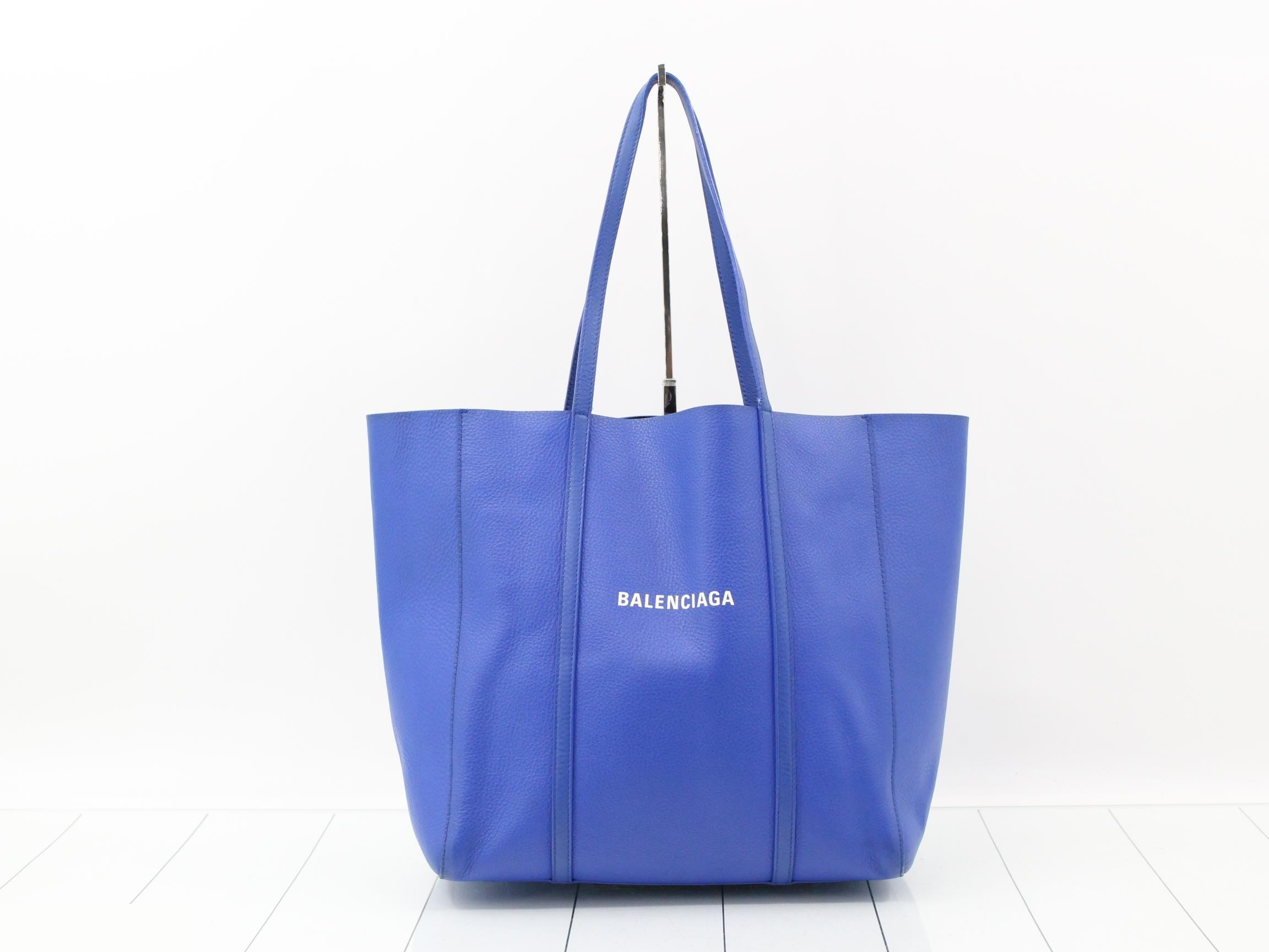 Everyday Leather Tote Bag, Blue
