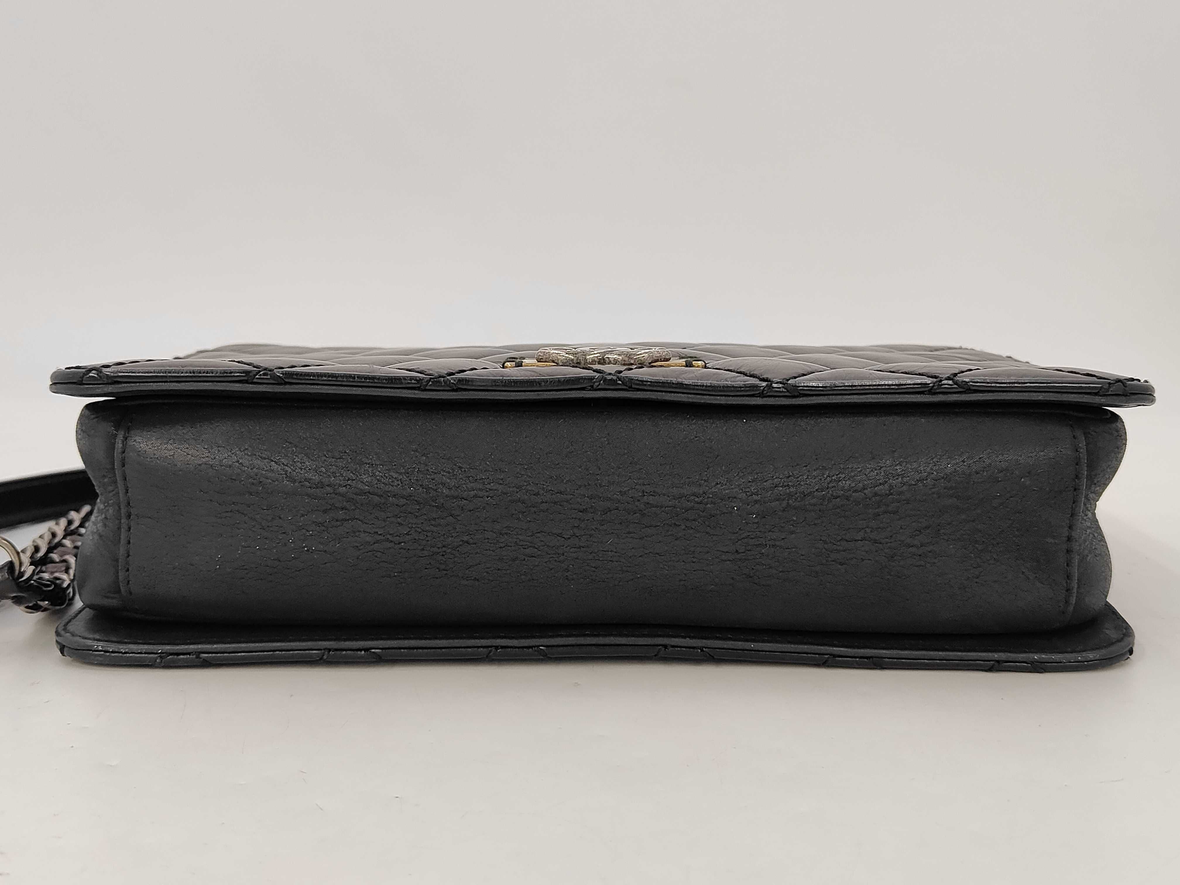 Matelassé Chain Shoulder Bag — view 8