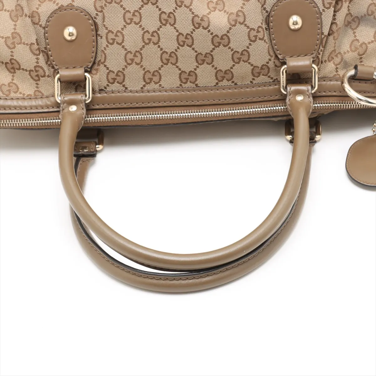 GG Canvas Sookie Canvas x Leather 2WAY Tote Bag Beige 285730 — view 5