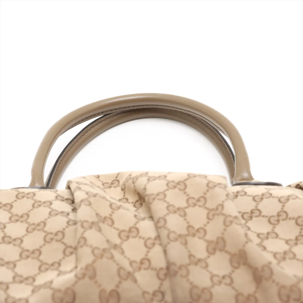 GG Canvas Sookie Canvas x Leather 2WAY Tote Bag Beige 285730 — view 6