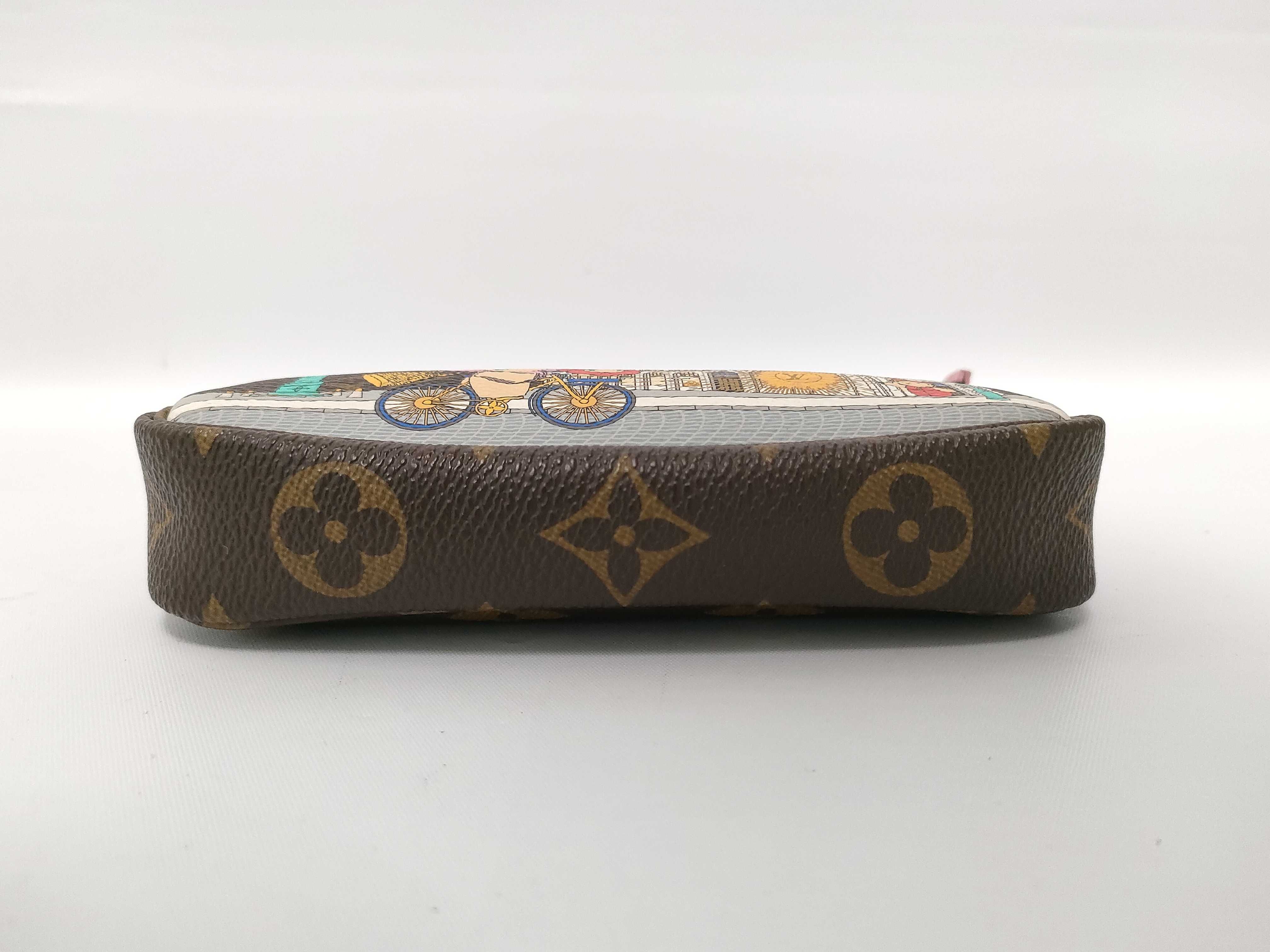 Monogram Louis Vuitton Pouch Vivienne Mini Pochette Pouch — view 3