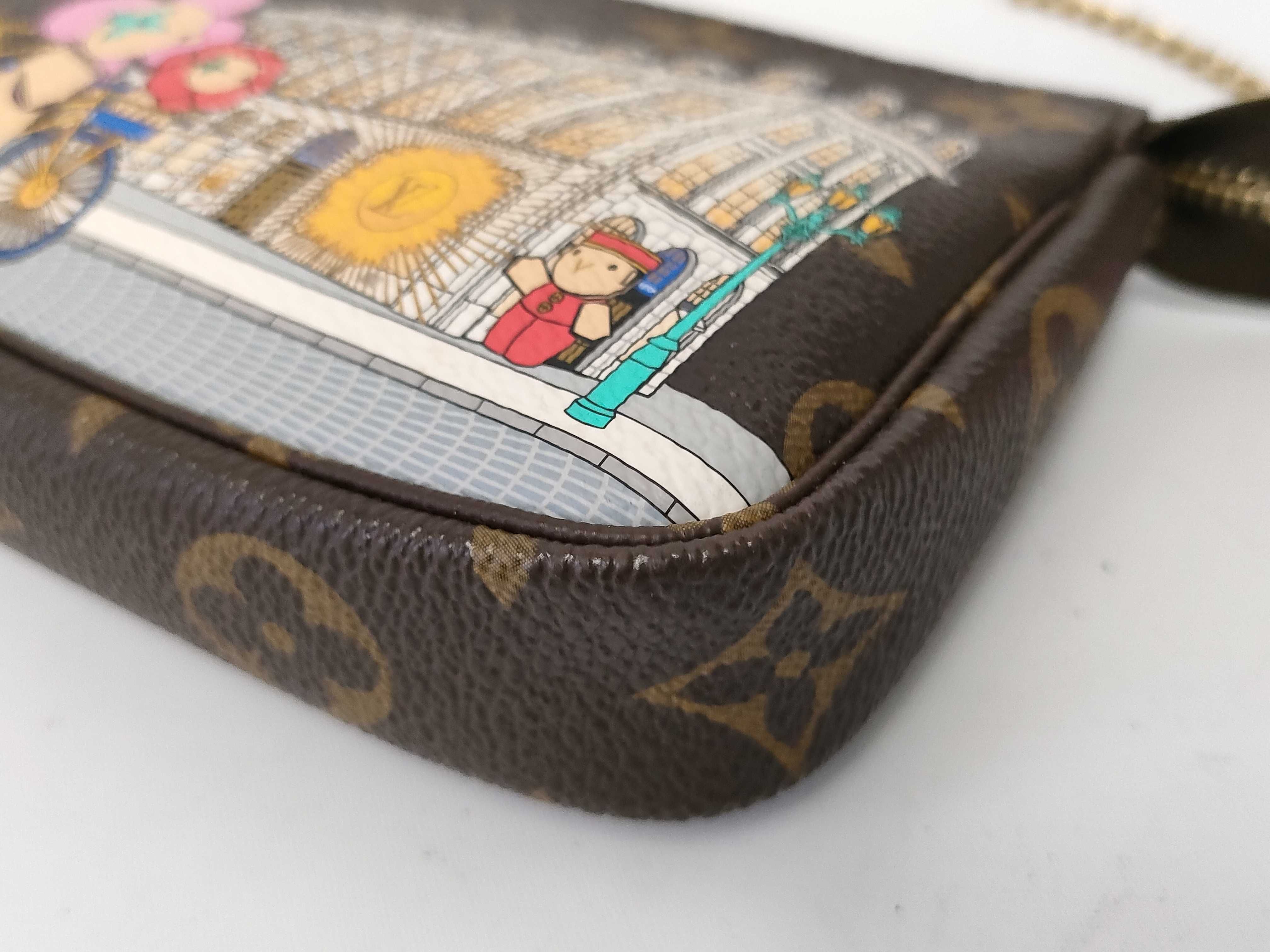 Monogram Louis Vuitton Pouch Vivienne Mini Pochette Pouch — view 4