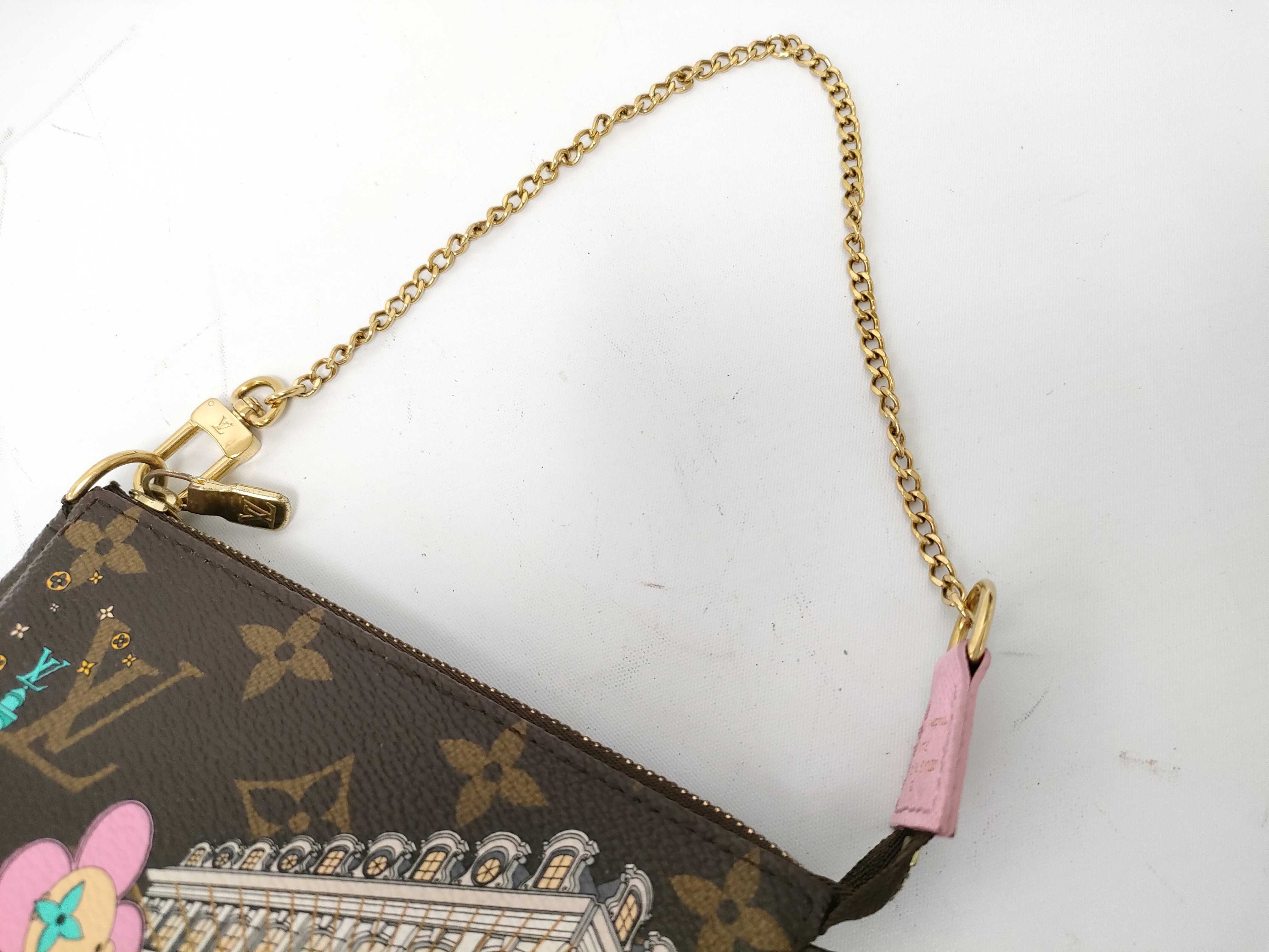 Monogram Louis Vuitton Pouch Vivienne Mini Pochette Pouch — view 6