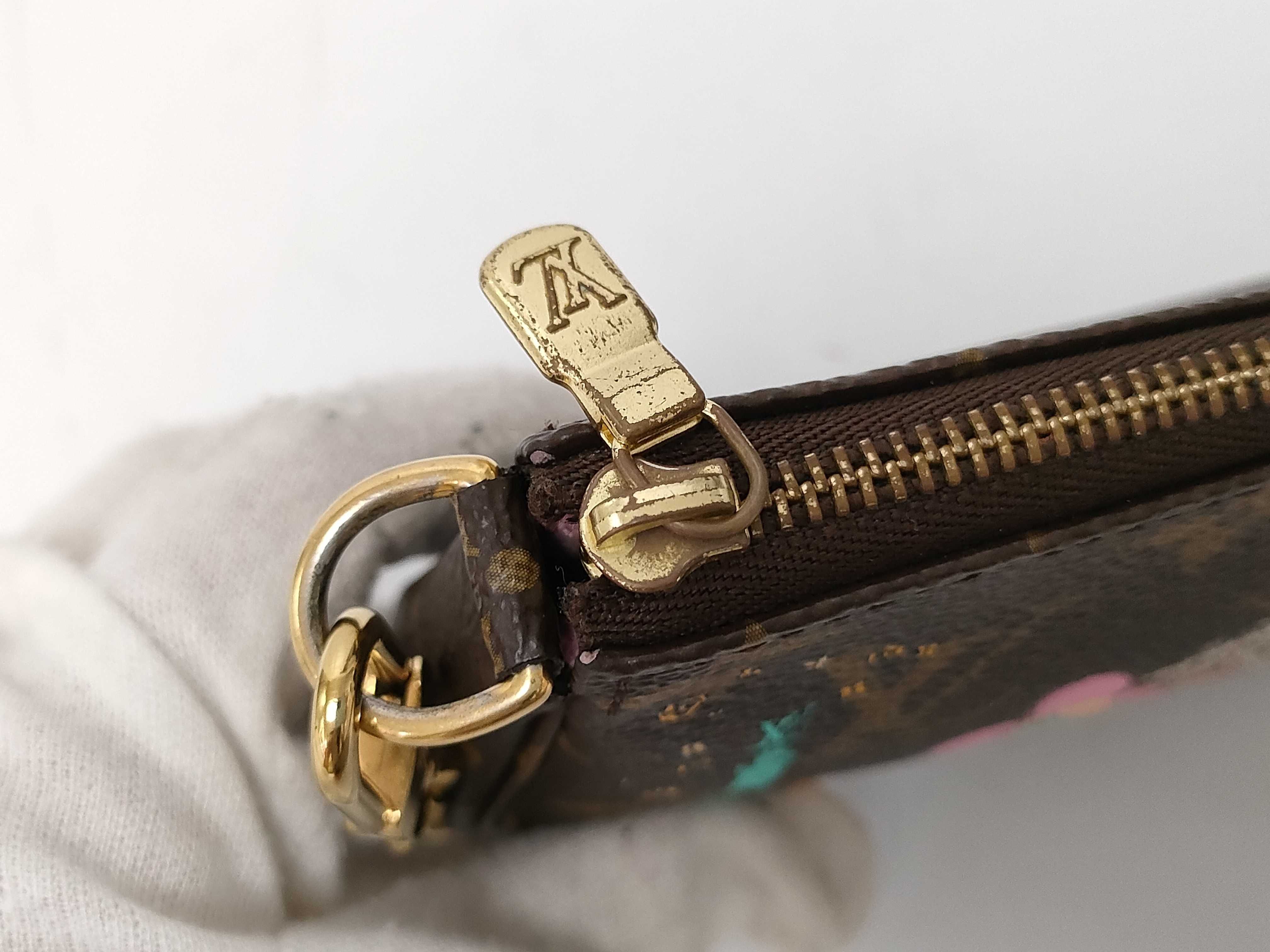 Monogram Louis Vuitton Pouch Vivienne Mini Pochette Pouch — view 8