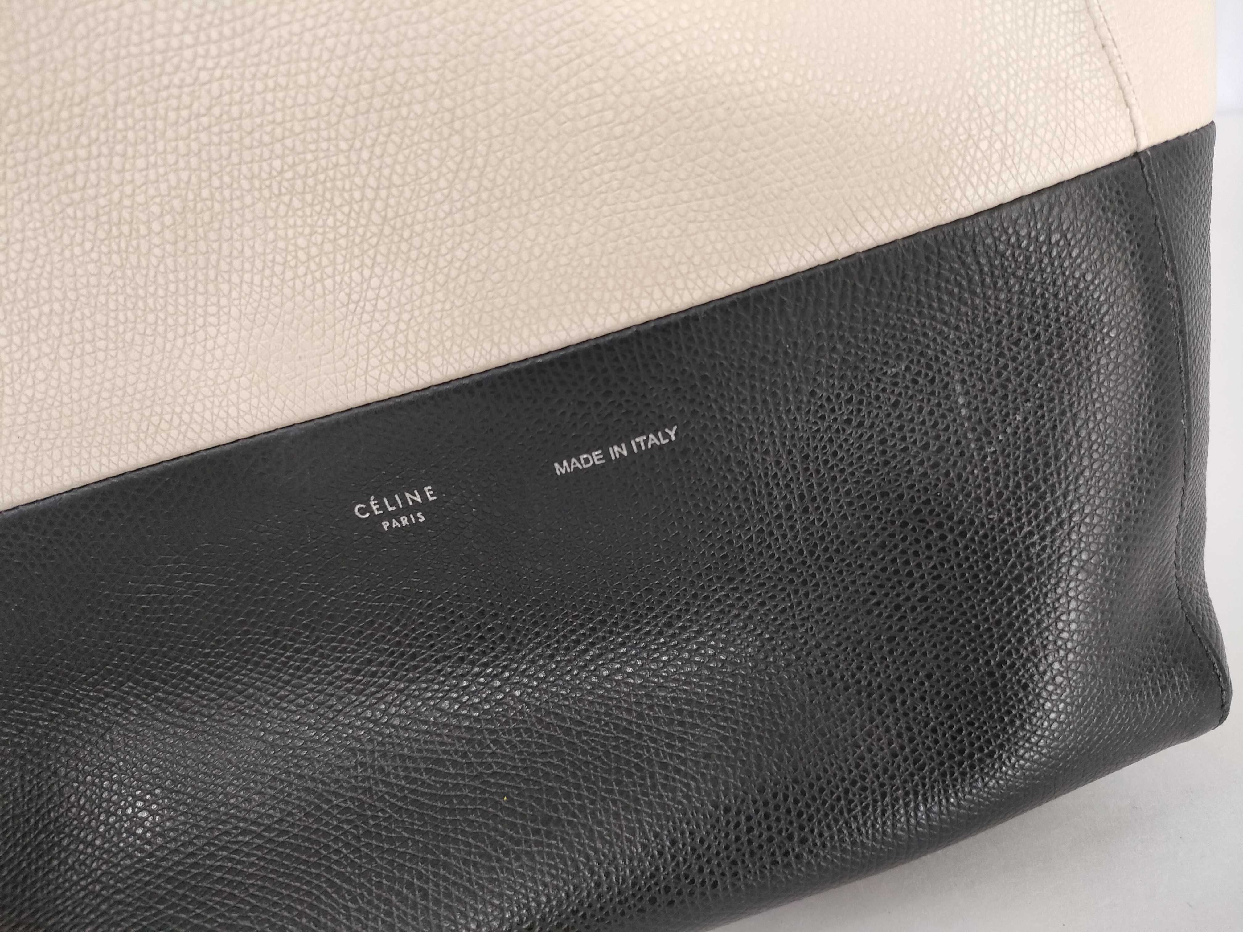 Two-Tone Bicolor Cabas Tote Bag — view 15