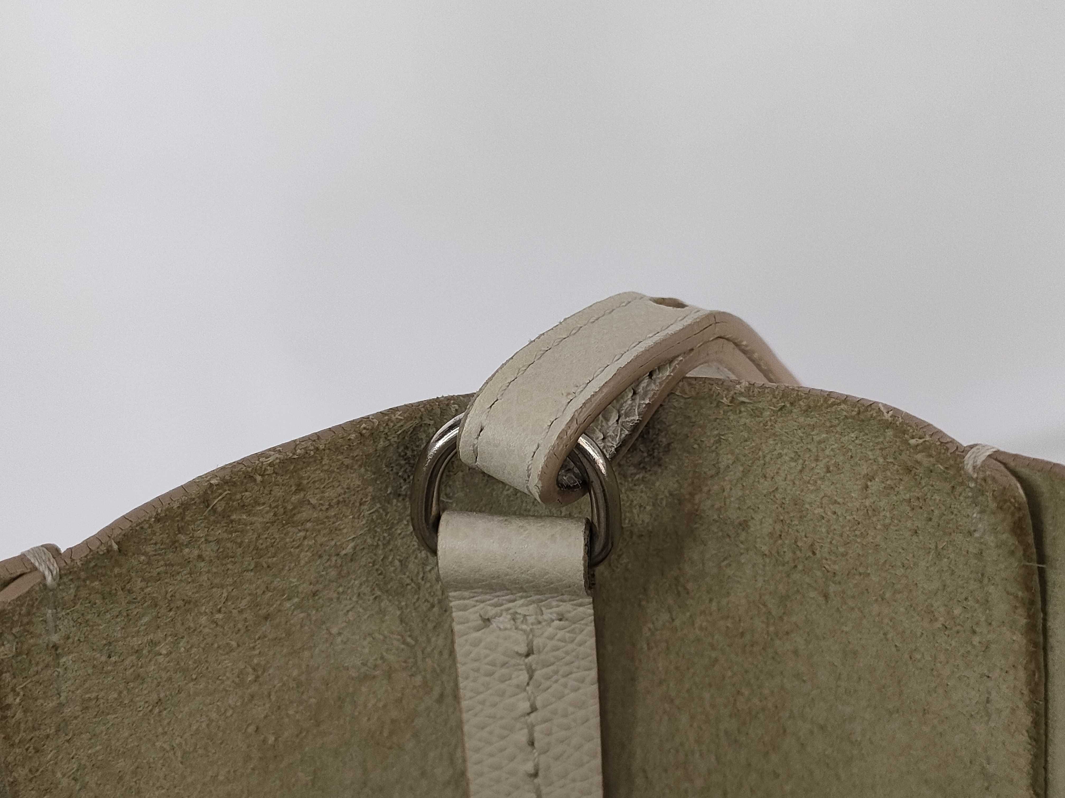 Two-Tone Bicolor Cabas Tote Bag — view 7